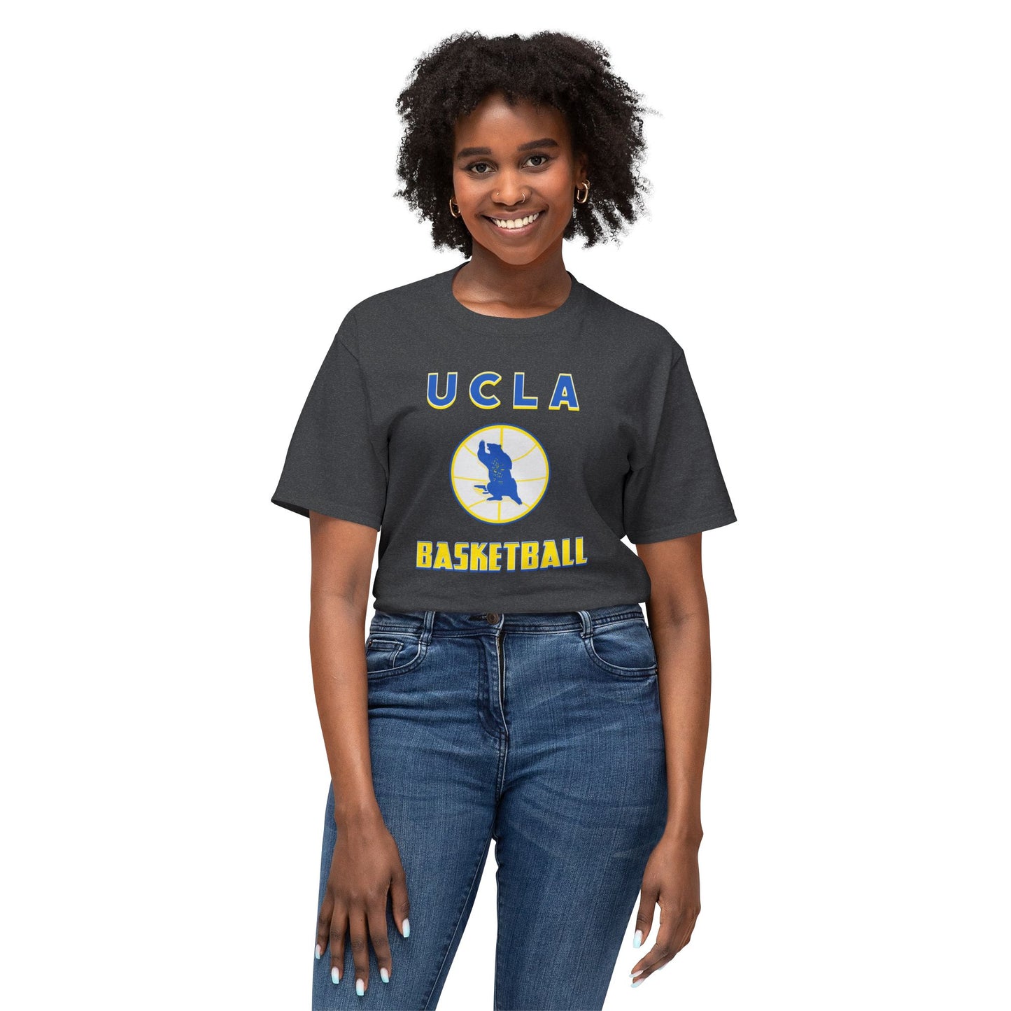 UCLA Basketball Vintage Tee – Unisex HD Cotton Shirt | Game Day Apparel | Gift for Fans & Athletes