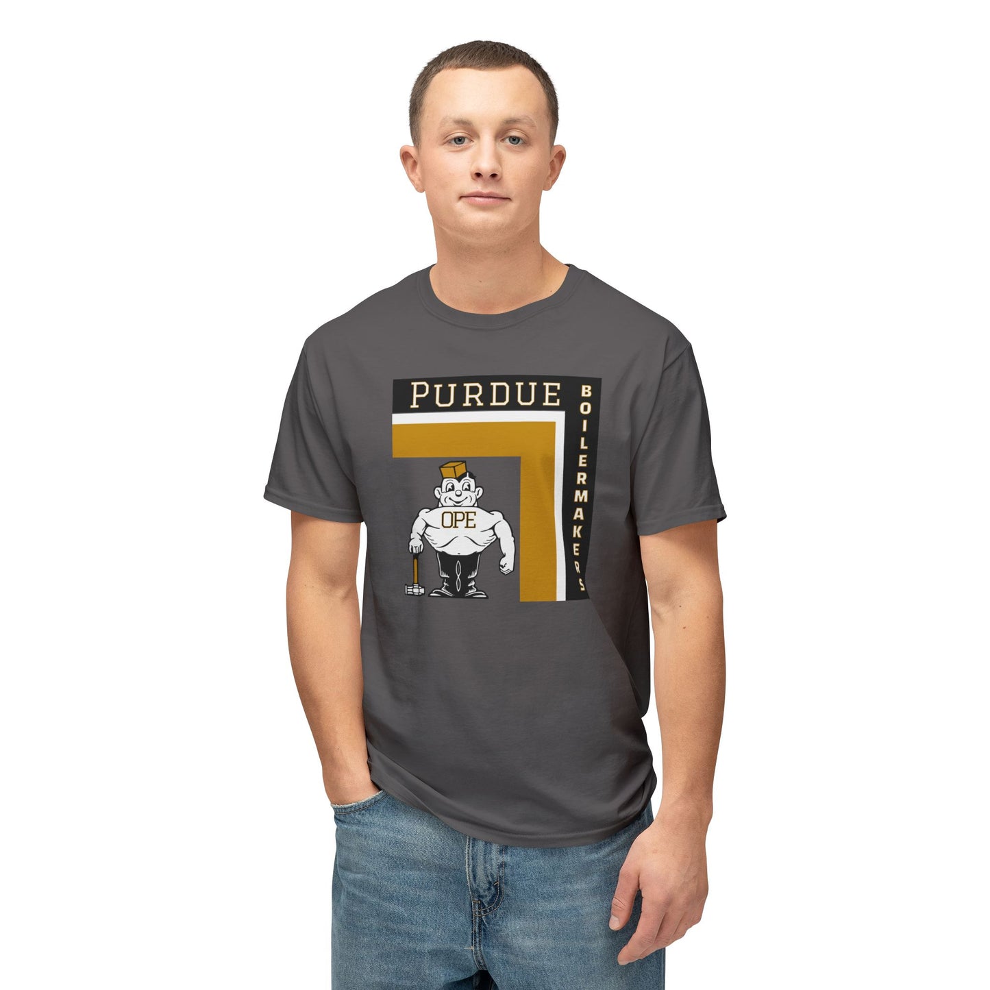 Purdue Boilermakers Vintage Mascot Tee – Program Throwback Edition