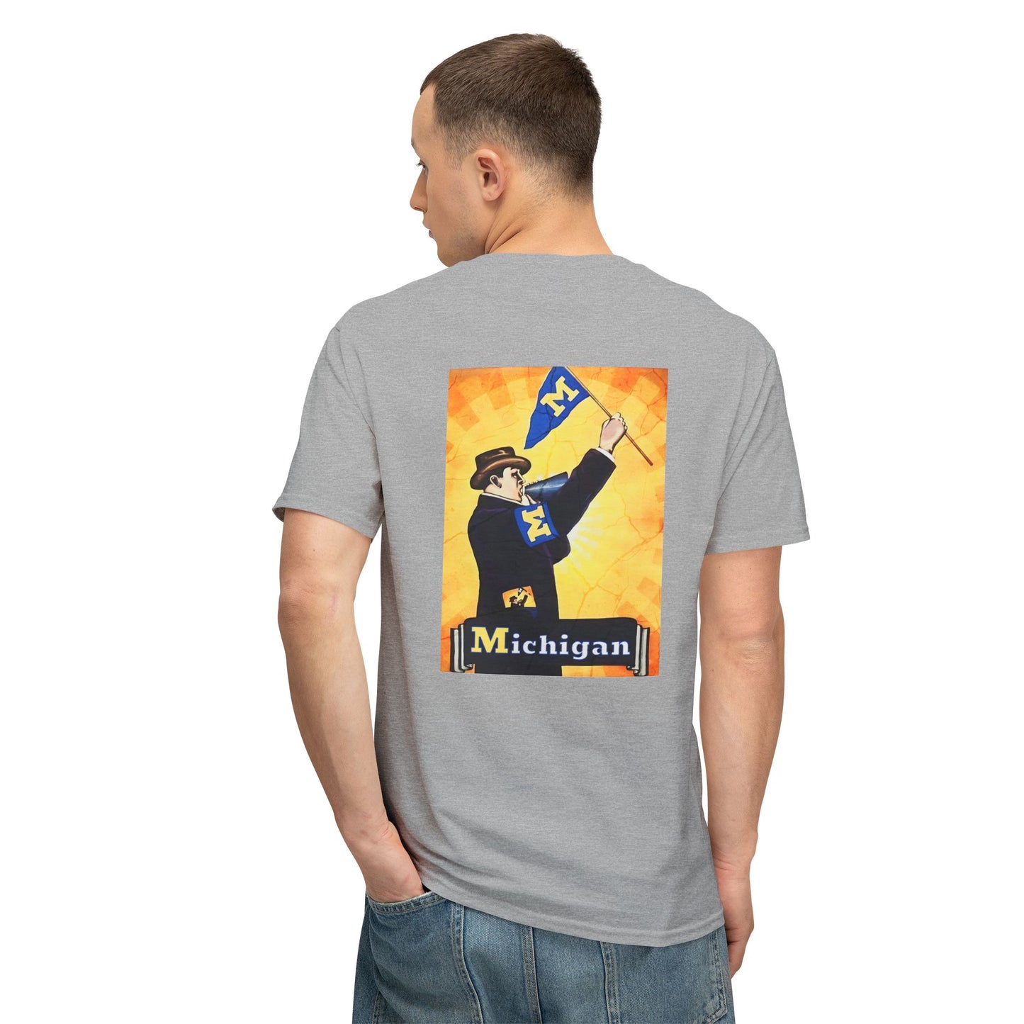Michigan Flagman Pocket T-Shirt