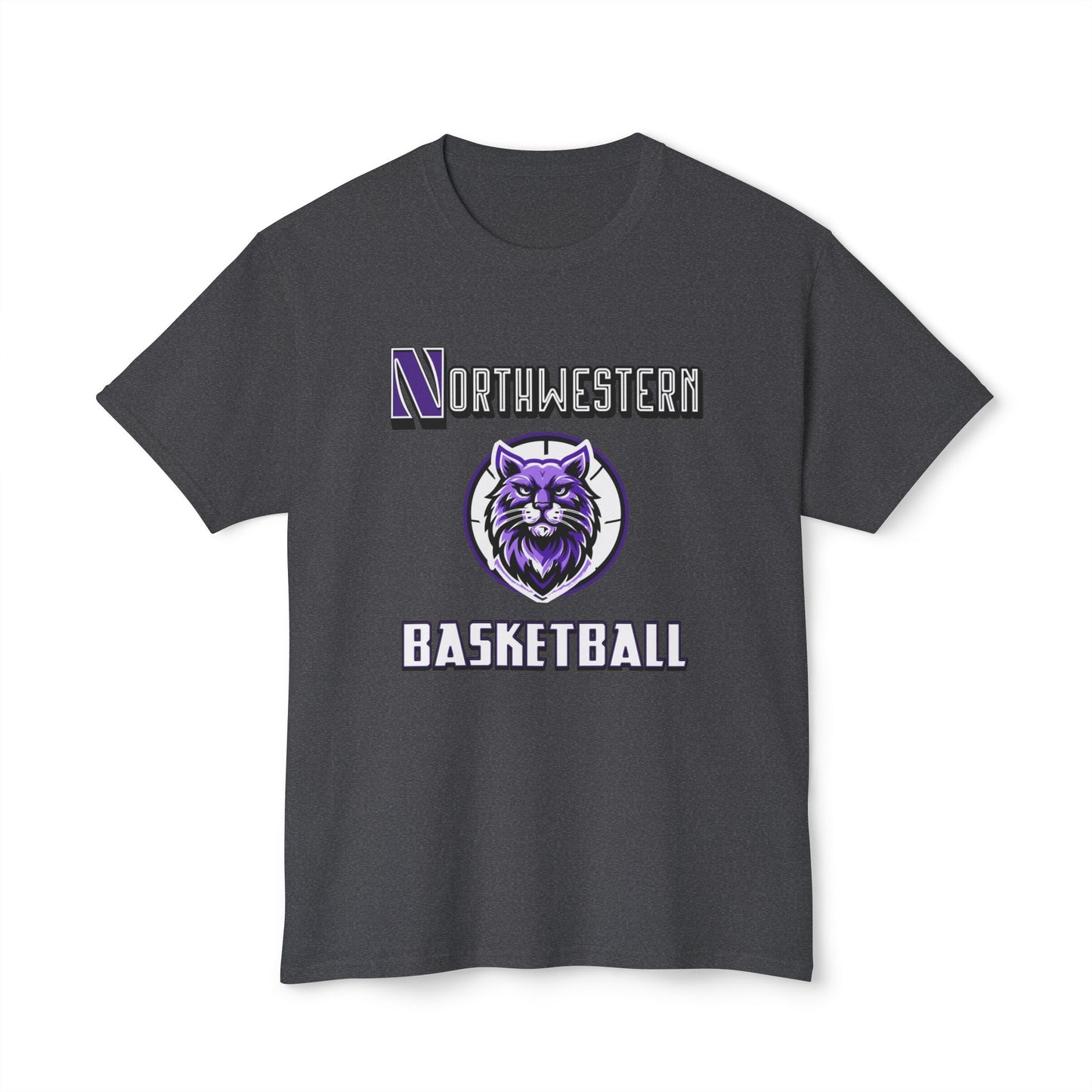 Northwestern Basketball Vintage Tee – Unisex HD Cotton Shirt | Game Day Apparel | Gift for Fans & Athletes