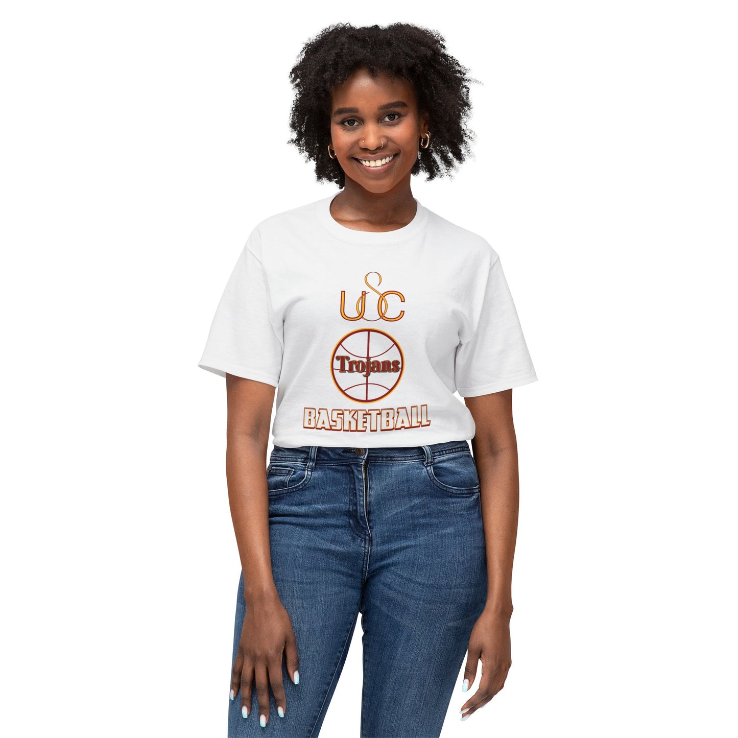 USC Basketball Vintage Tee – Unisex HD Cotton Shirt | Game Day Apparel | Gift for Fans & Athletes