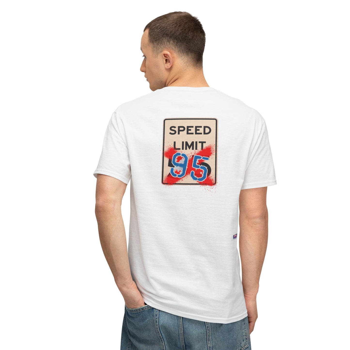 Michigan Autobahn Lodge Freeway Speed Limit 95 T-shirt