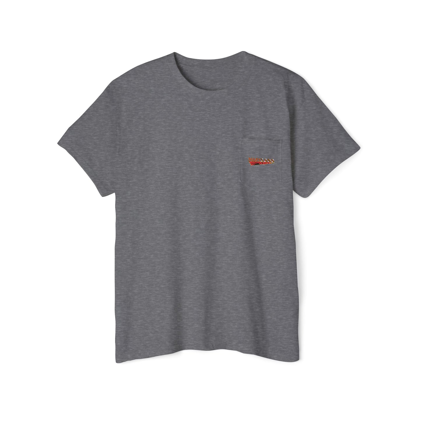 Maryland Unisex Heavy Cotton Pocket Tee - Casual Comfort, Everyday Wear, Gift for Friends, Relaxed Fit, Perfect for Any Occasion