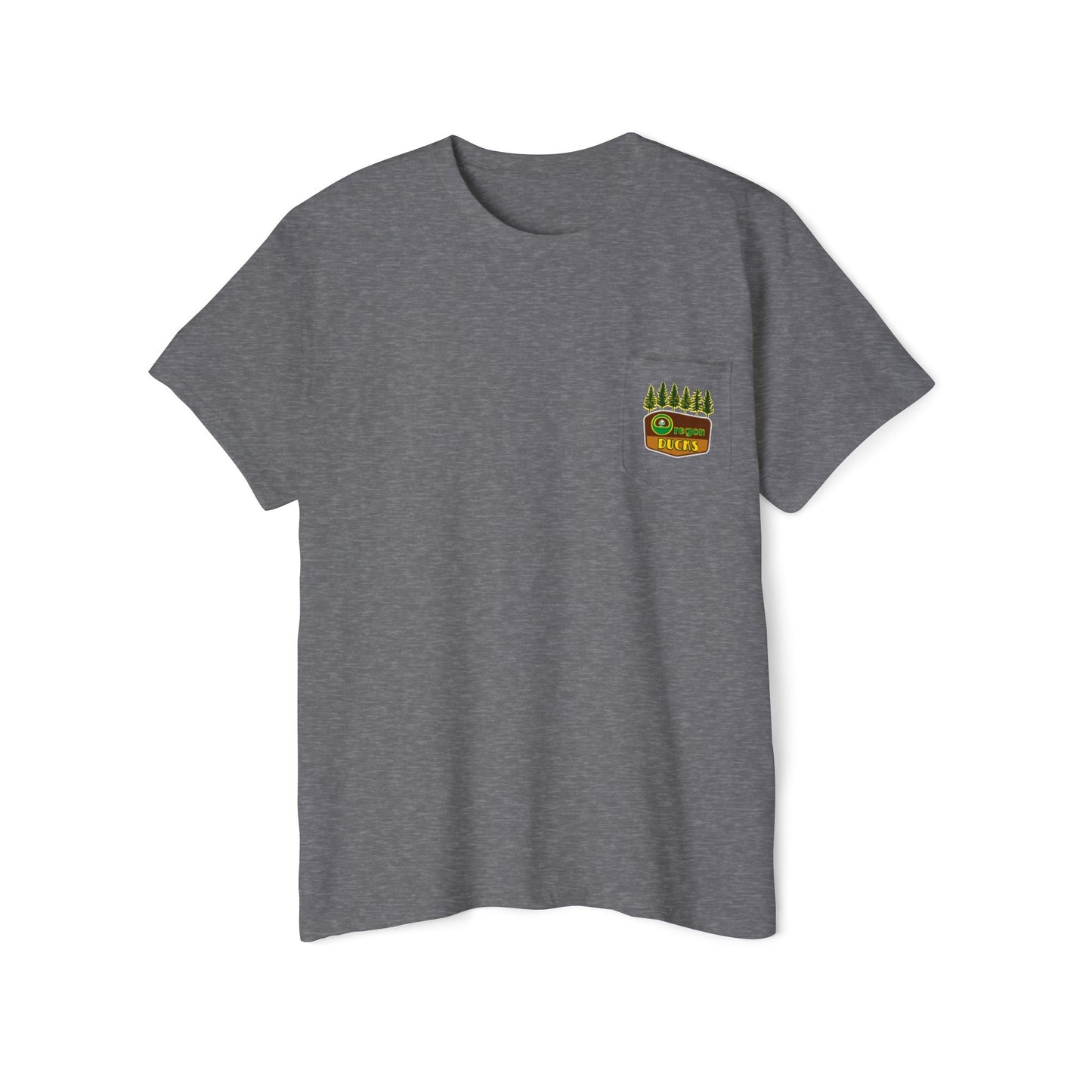 Oregon Ducks Pocket Tee – Forest Line Edition