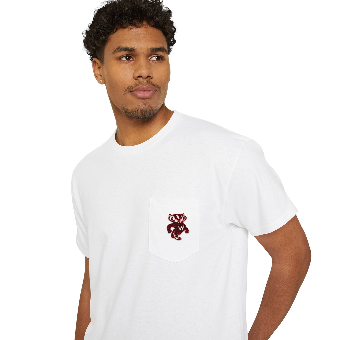 Wisconsin Pocket Tee – Red Stag Edition