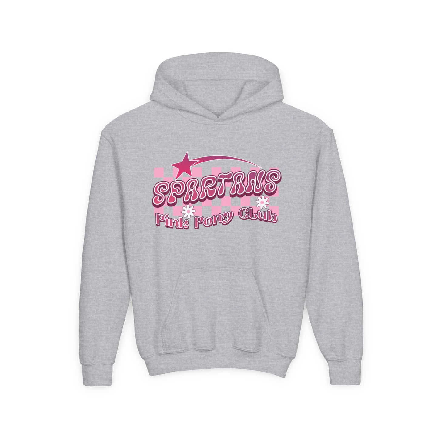 Spartans Pink Pony Club Youth Hoodie