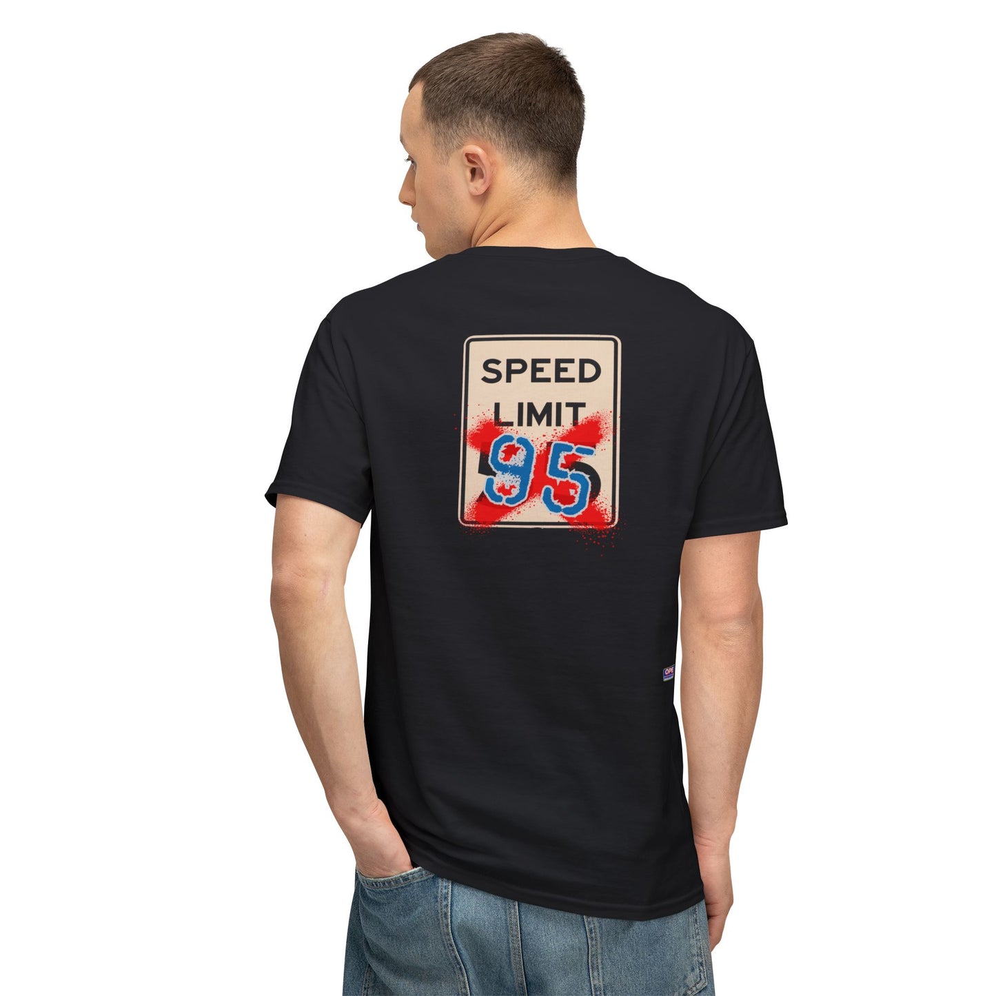 Michigan Autobahn Lodge Freeway Speed Limit 95 T-shirt