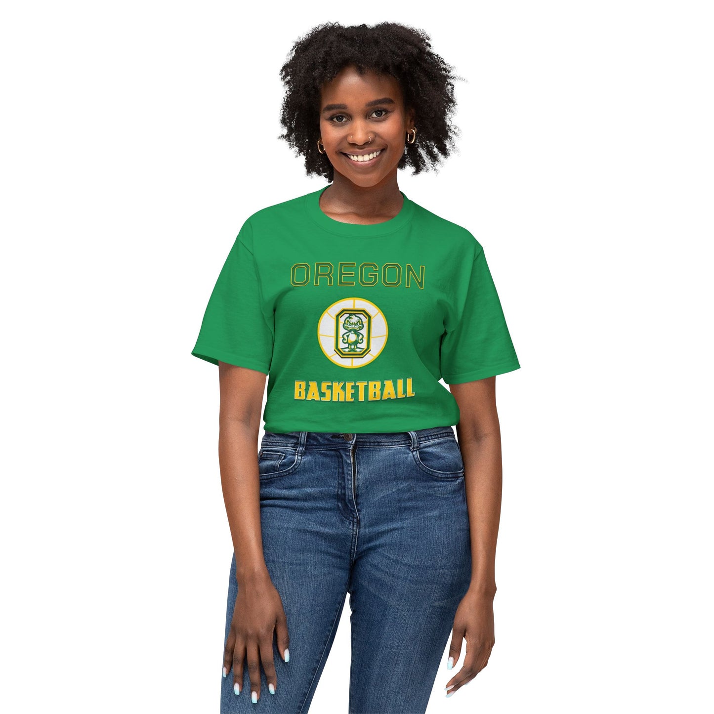 Oregon Basketball Vintage Tee – Unisex HD Cotton Shirt | Game Day Apparel | Gift for Fans & Athletes
