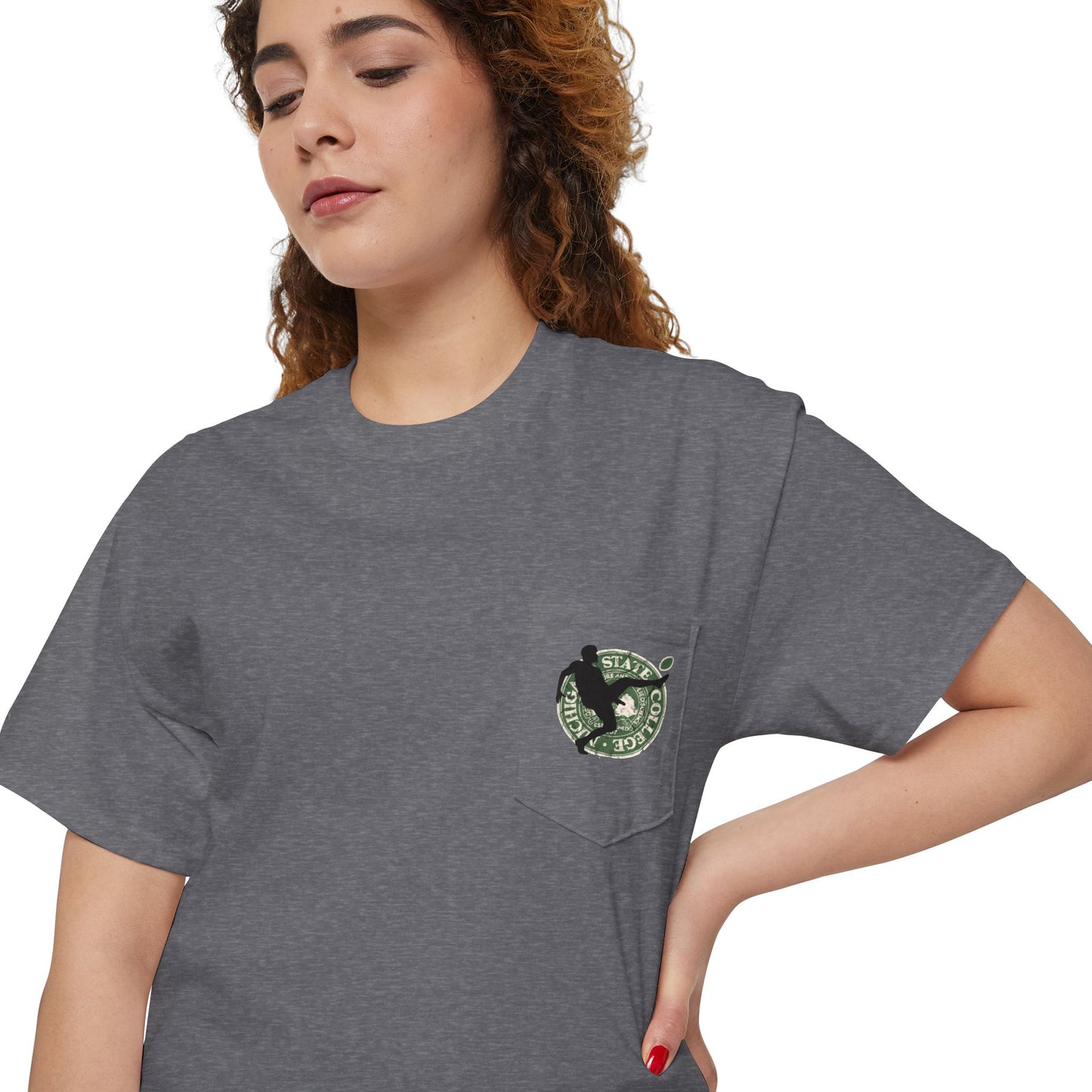 Michigan State Pocket Tee – Vintage Seal Edition