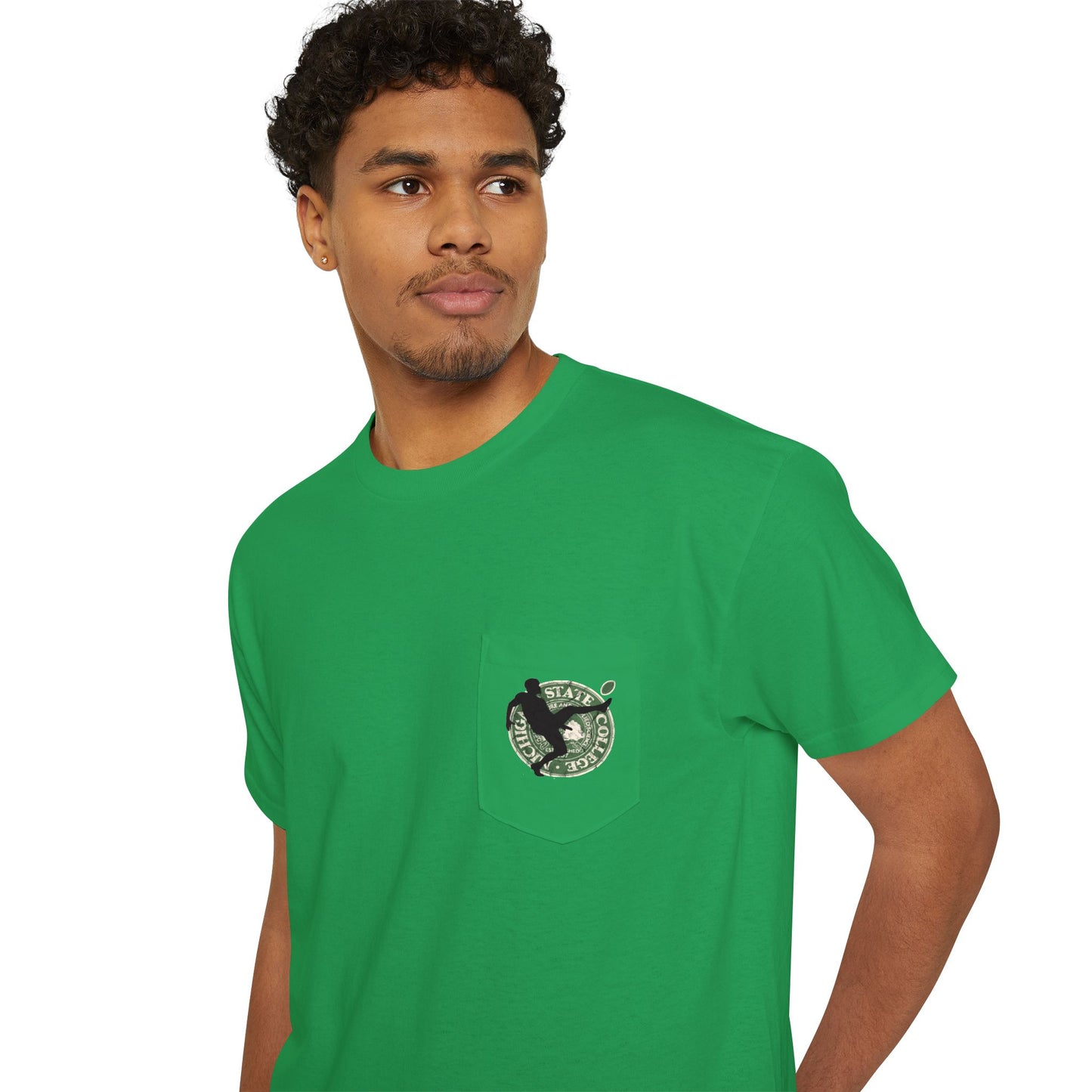 Michigan State Pocket Tee – Vintage Seal Edition