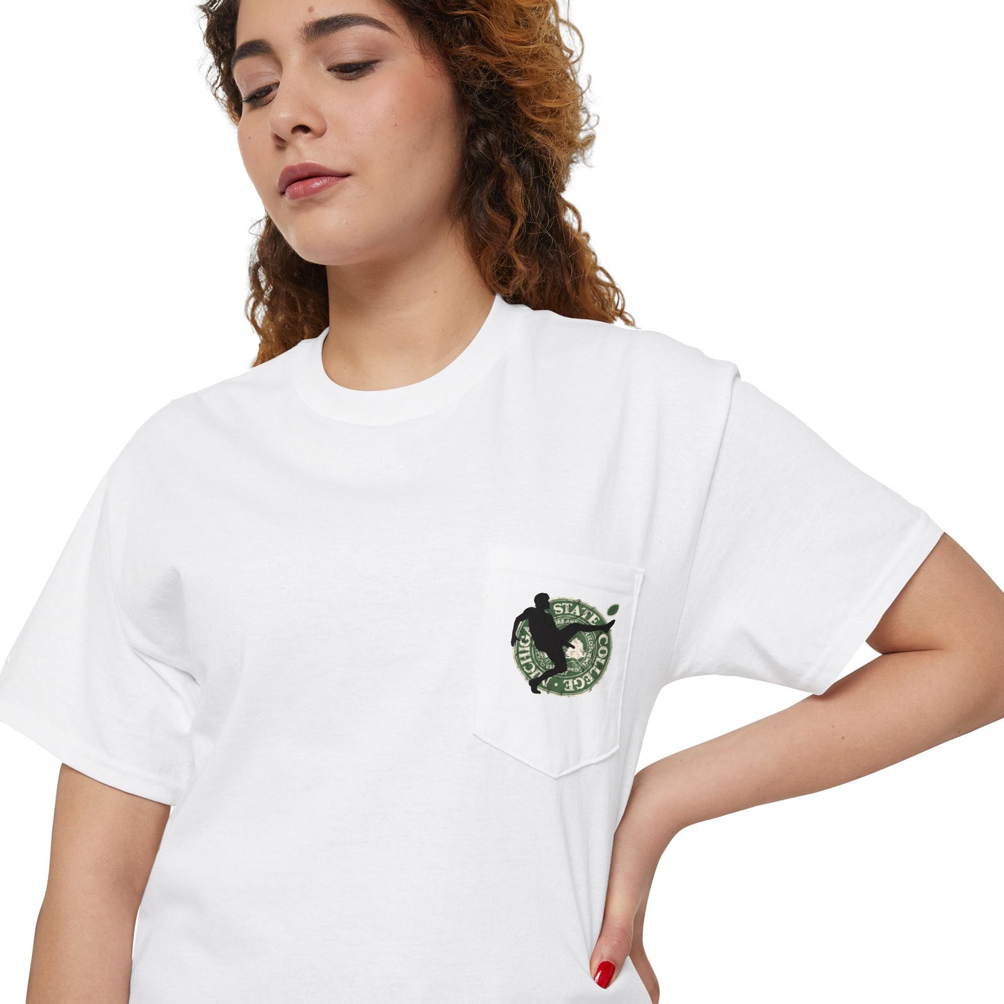 Michigan State Pocket Tee – Vintage Seal Edition