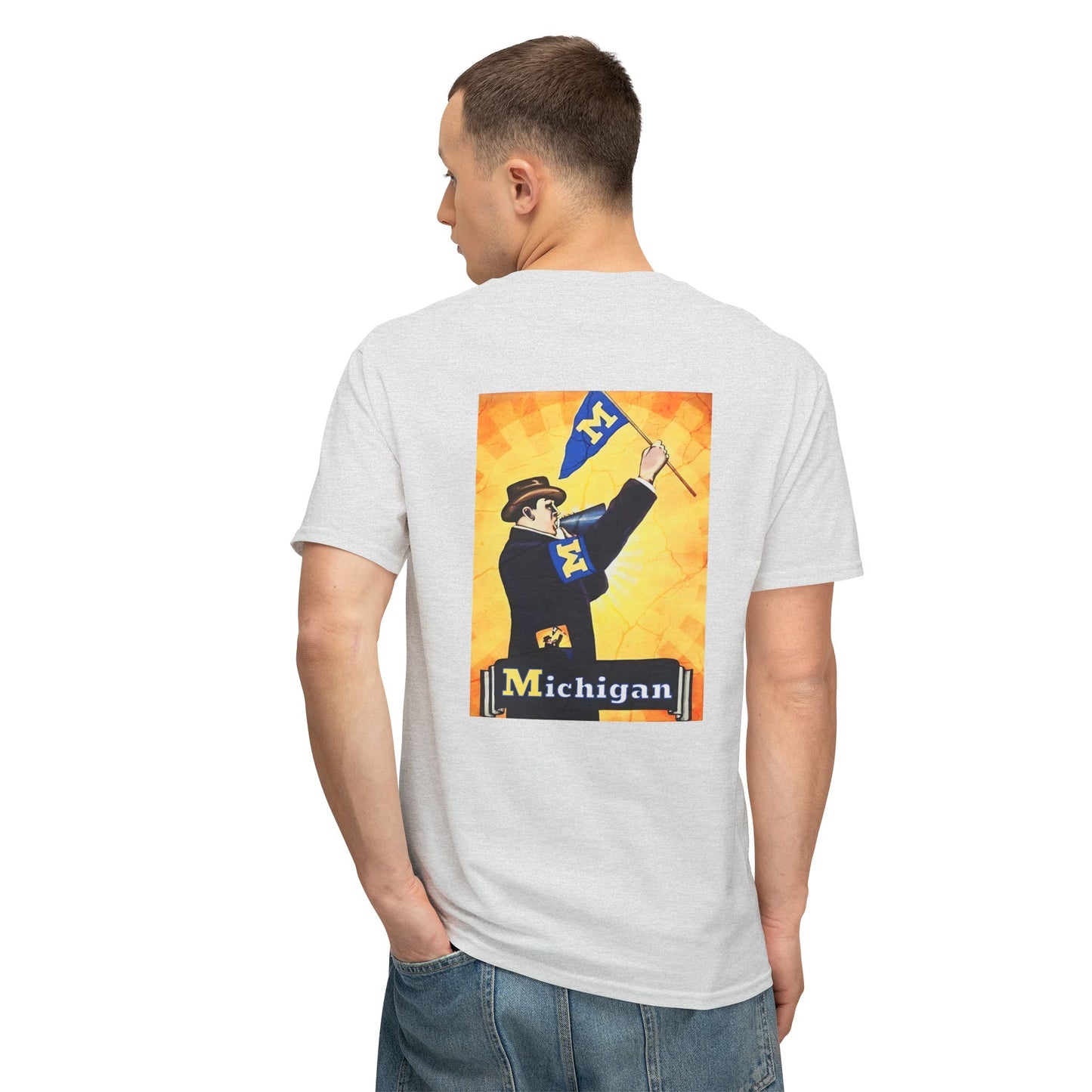 Michigan Flagman Pocket T-Shirt