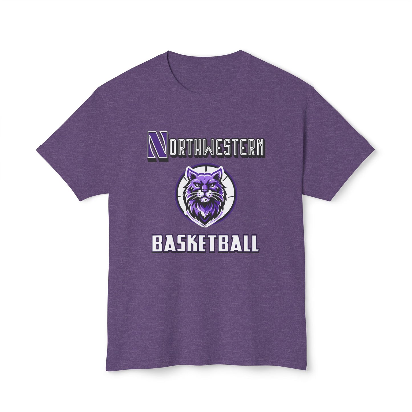 Northwestern Basketball Vintage Tee – Unisex HD Cotton Shirt | Game Day Apparel | Gift for Fans & Athletes