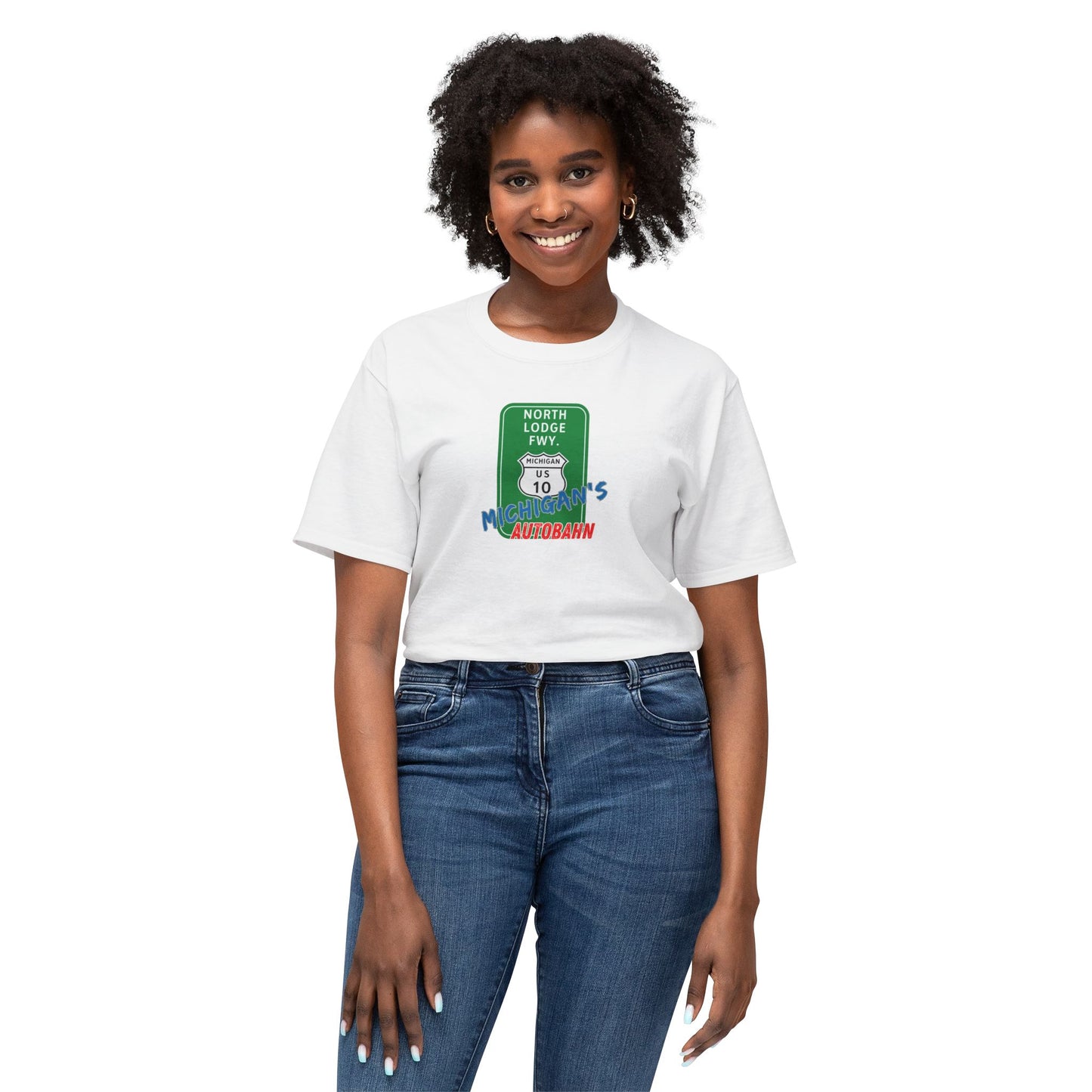 Michigan Autobahn Lodge Freeway Speed Limit 95 T-shirt