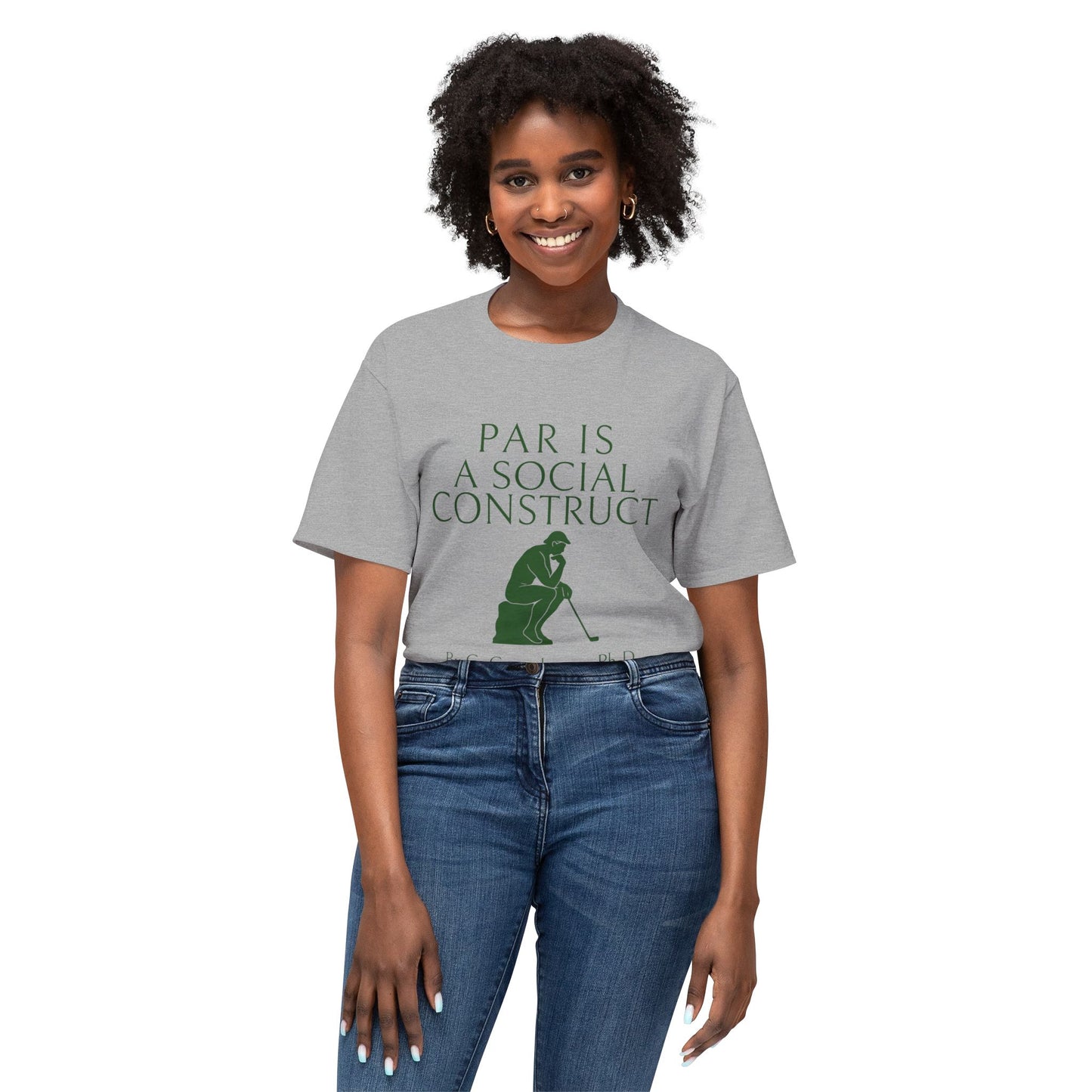 Par Is a Social Construct T-Shirt – By G. Greenskeeper, Ph.D.