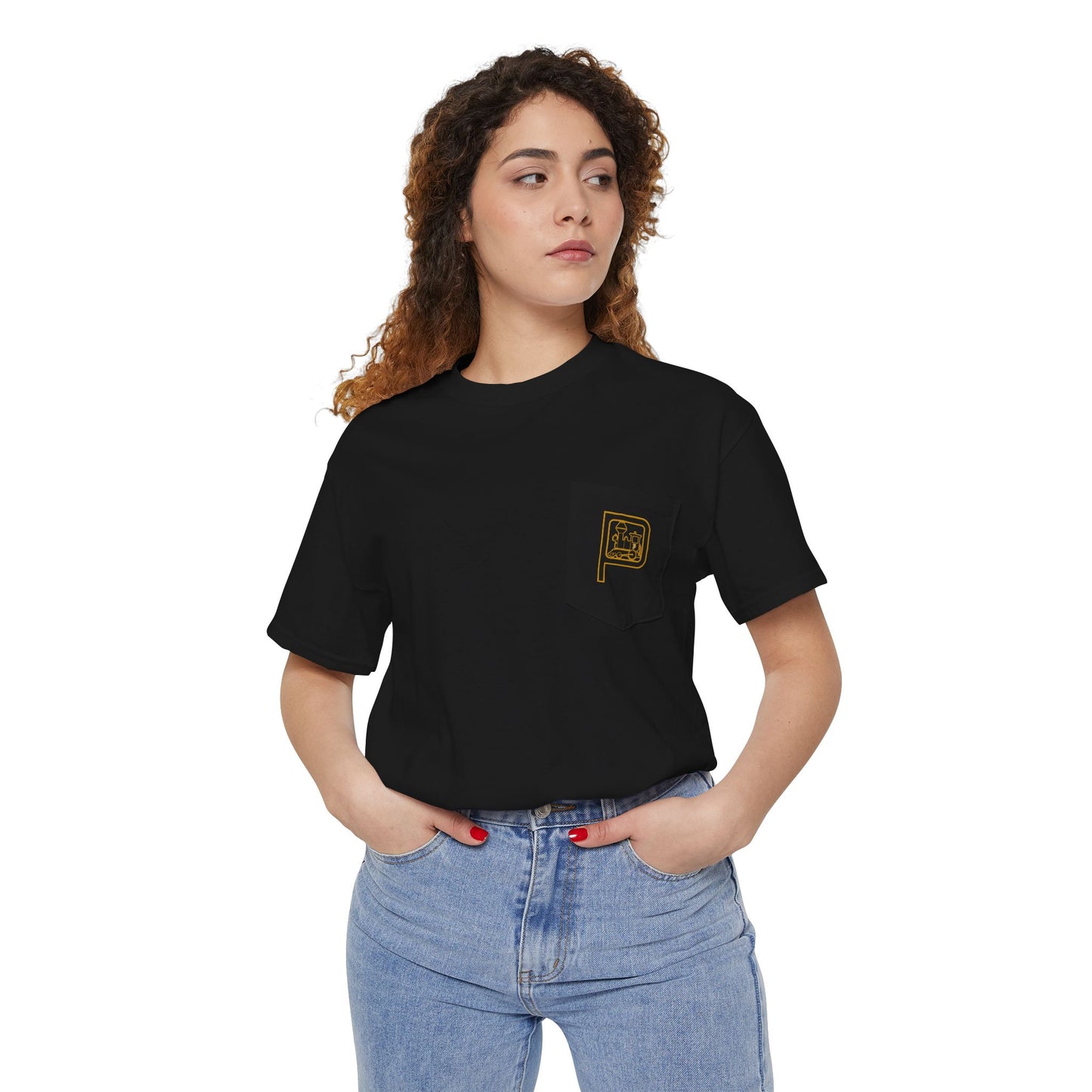 Purdue Pocket Tee – Classic Train "P" Edition