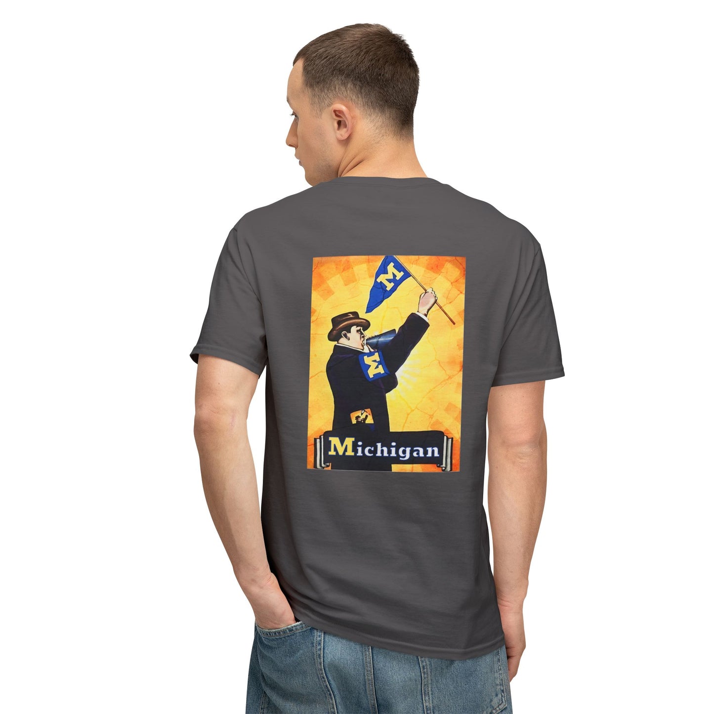 Michigan Flagman Pocket T-Shirt