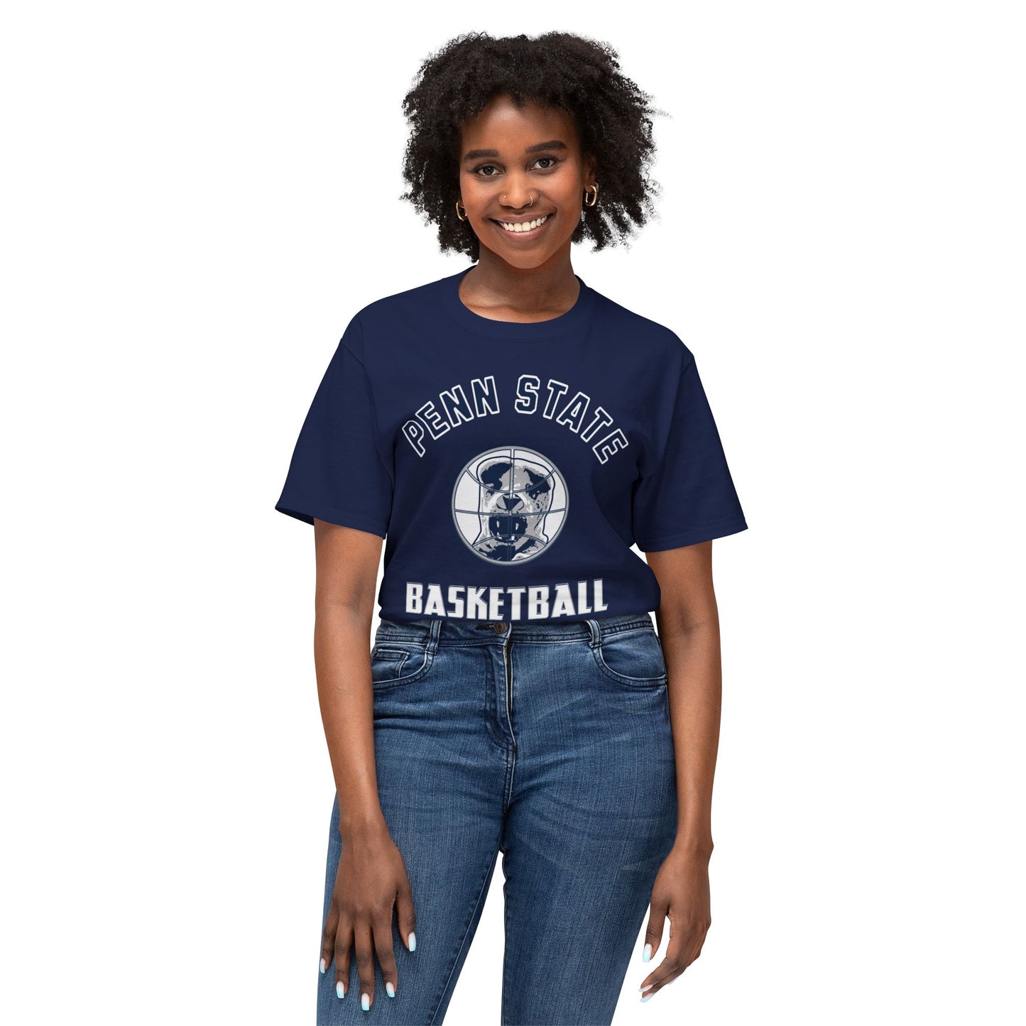 Penn State Basketball Vintage Tee – Unisex HD Cotton Shirt | Game Day Apparel | Gift for Fans & Athletes
