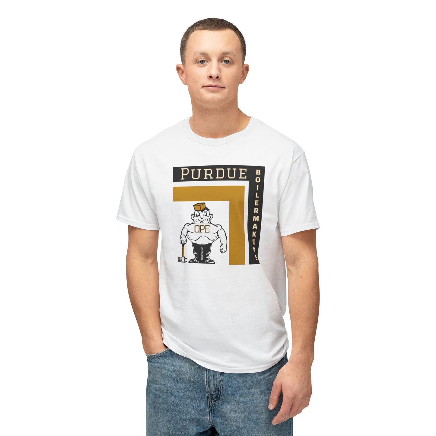 Purdue Boilermakers Vintage Mascot Tee – Program Throwback Edition