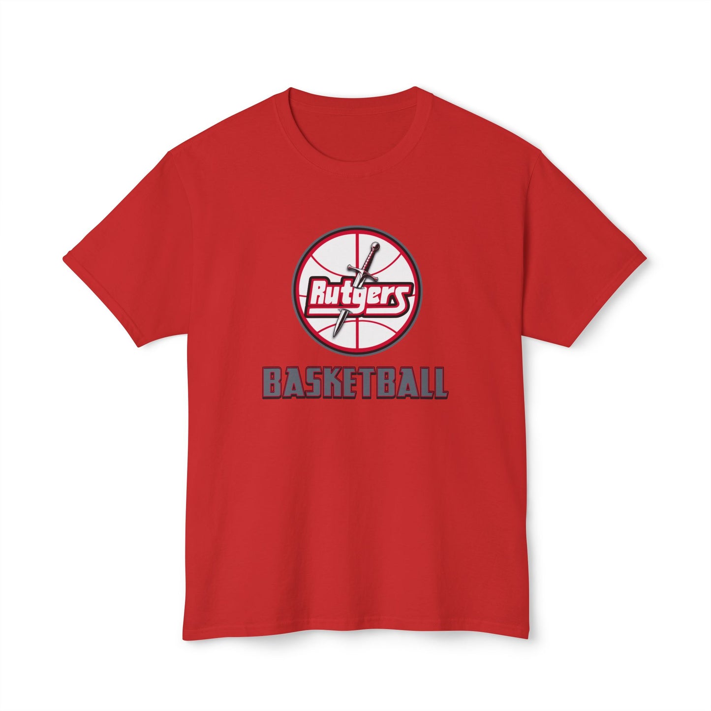 Rutgers Basketball Vintage Tee – Unisex HD Cotton Shirt | Game Day Apparel | Gift for Fans & Athletes