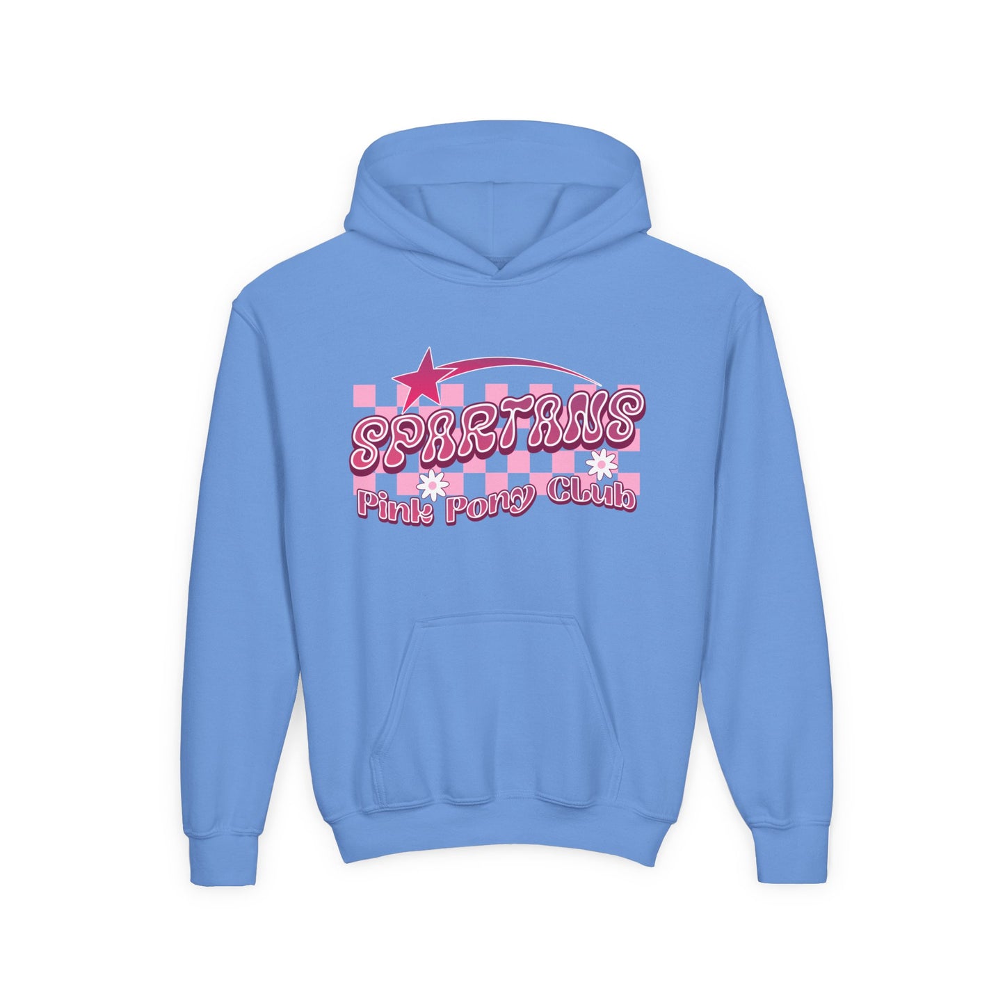 Spartans Pink Pony Club Youth Hoodie