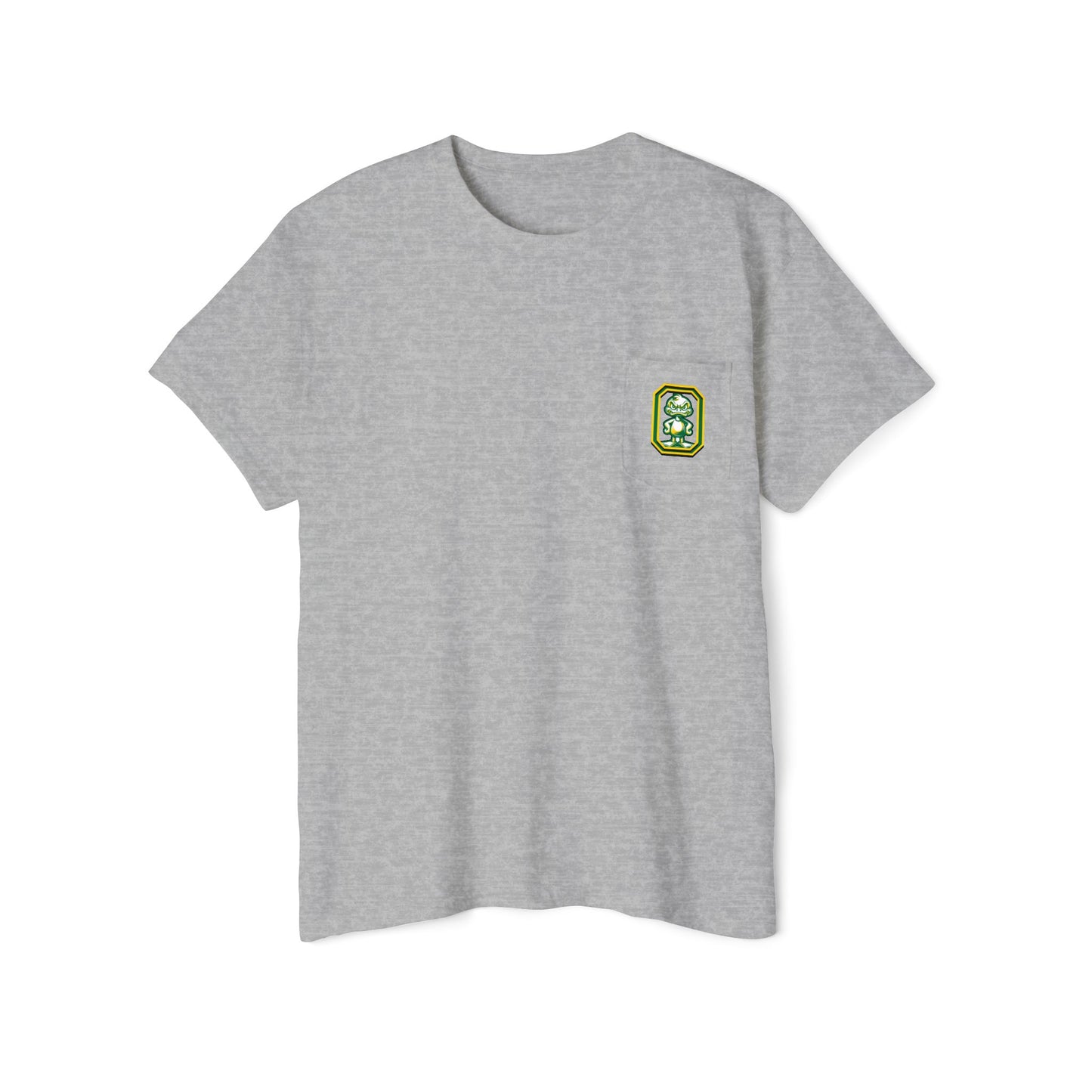 Oregon Unisex Heavy Cotton Pocket Tee - Casual Comfort, Everyday Wear, Gift for Friends, Relaxed Fit, Perfect for Any Occasion