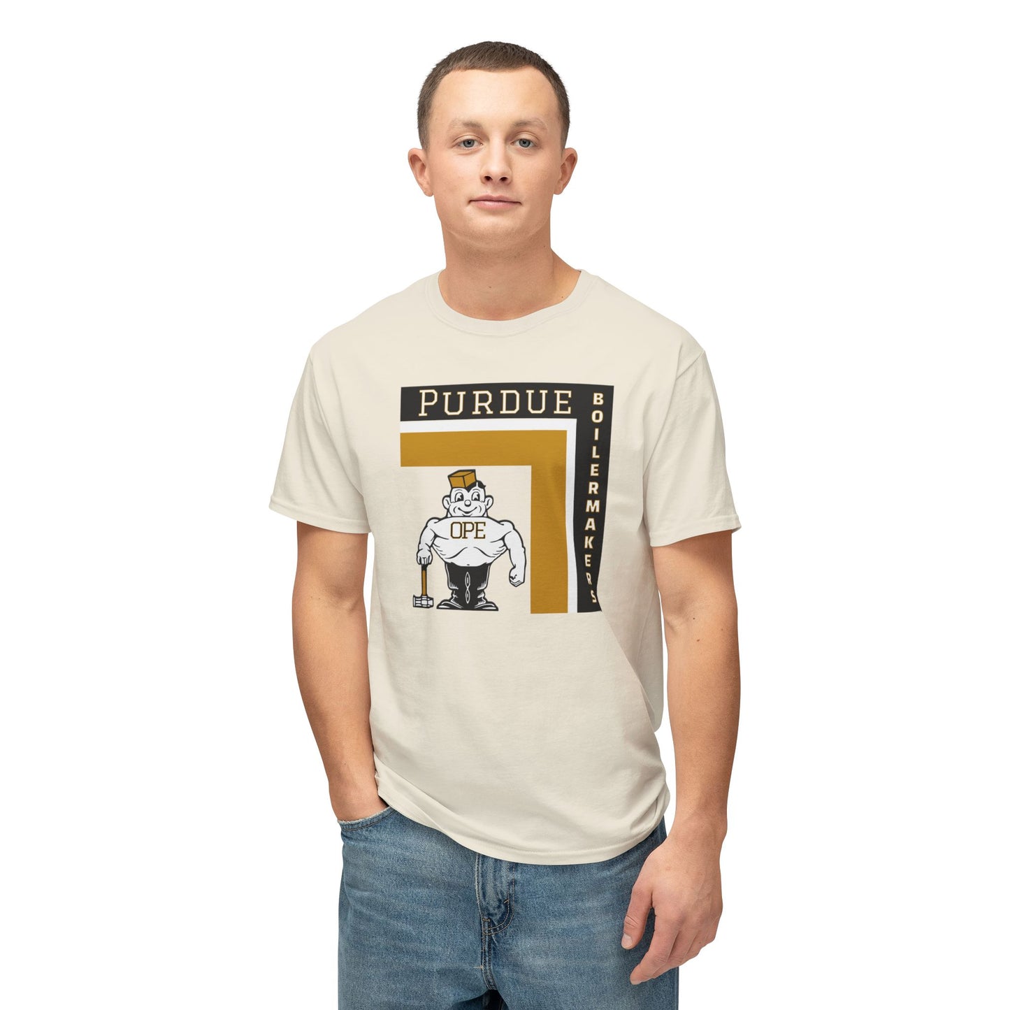 Purdue Boilermakers Vintage Mascot Tee – Program Throwback Edition