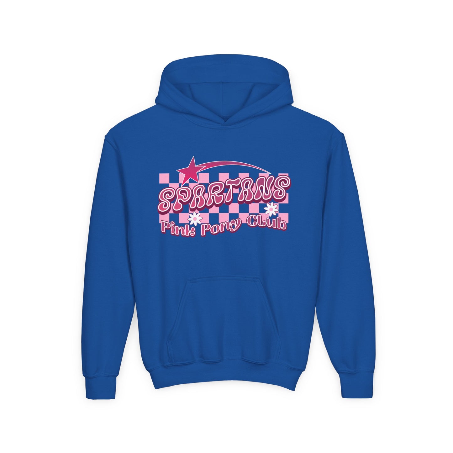 Spartans Pink Pony Club Youth Hoodie