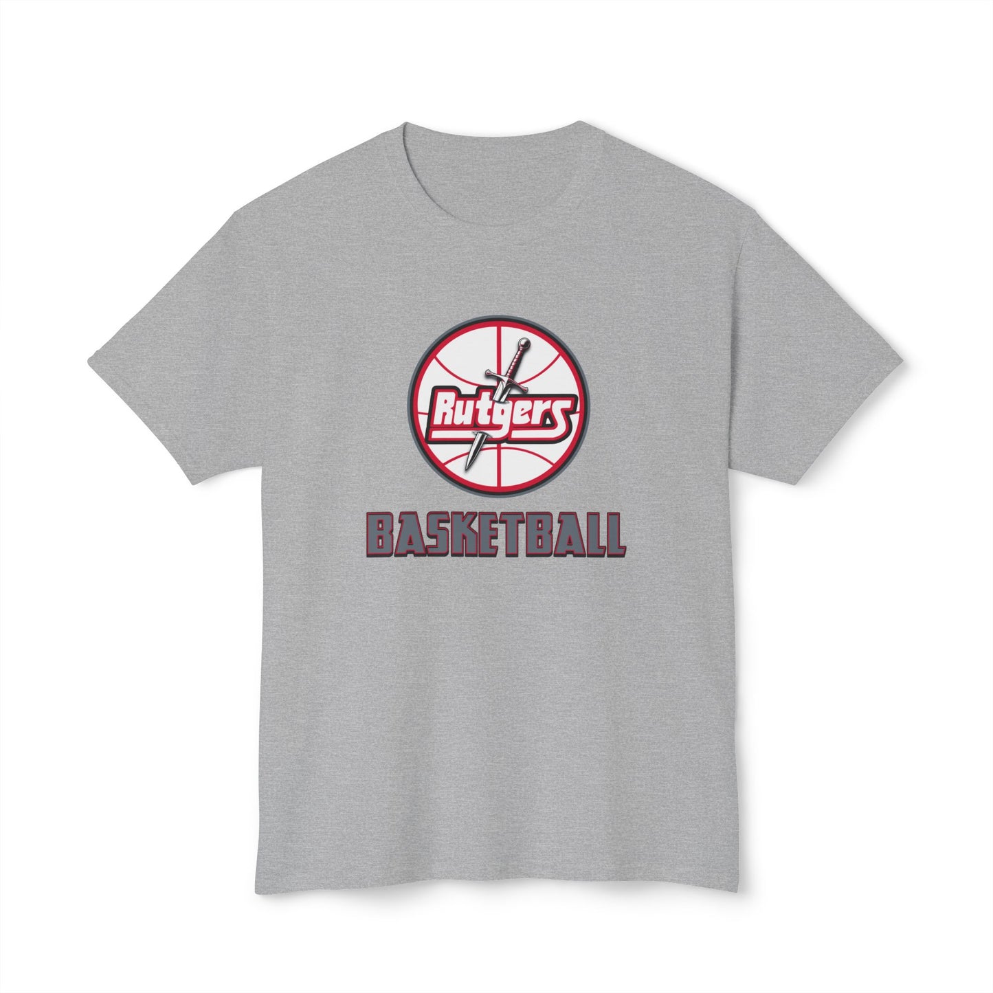 Rutgers Basketball Vintage Tee – Unisex HD Cotton Shirt | Game Day Apparel | Gift for Fans & Athletes