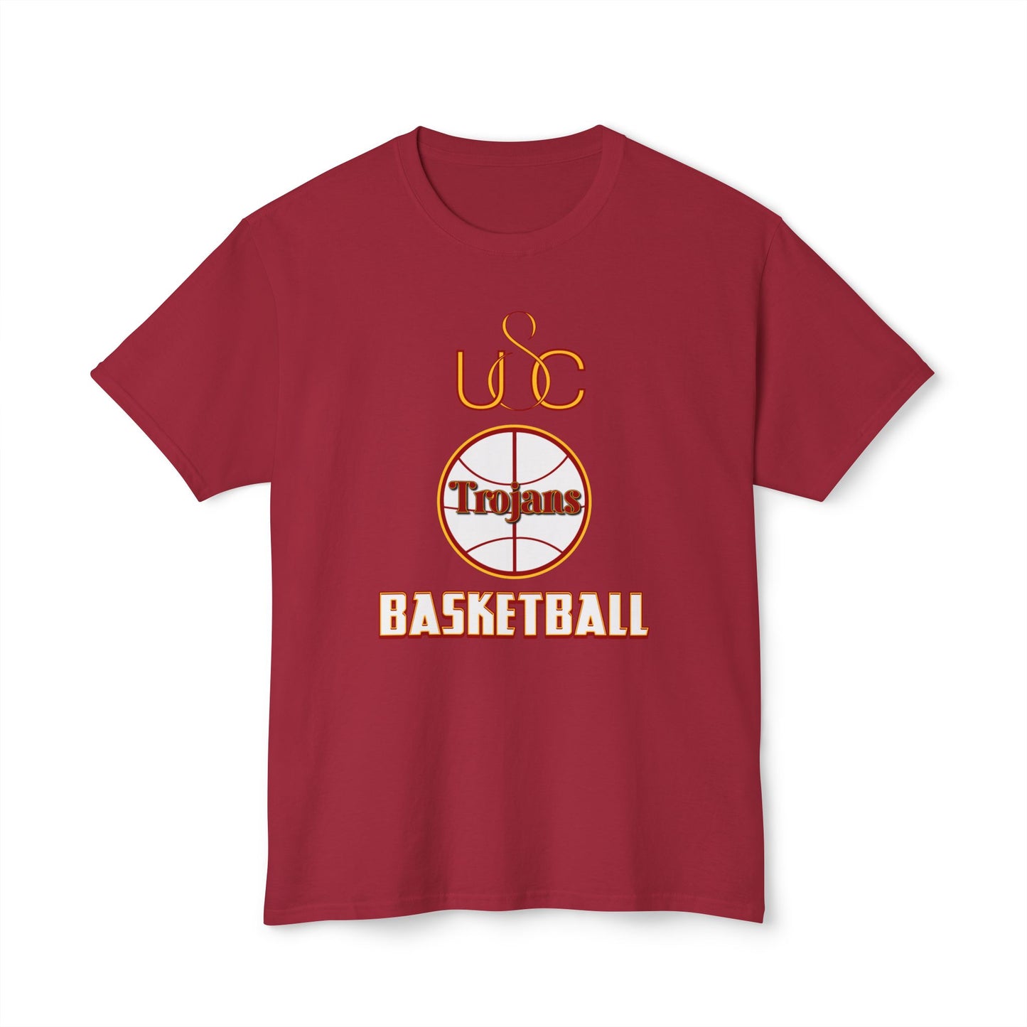 USC Basketball Vintage Tee – Unisex HD Cotton Shirt | Game Day Apparel | Gift for Fans & Athletes