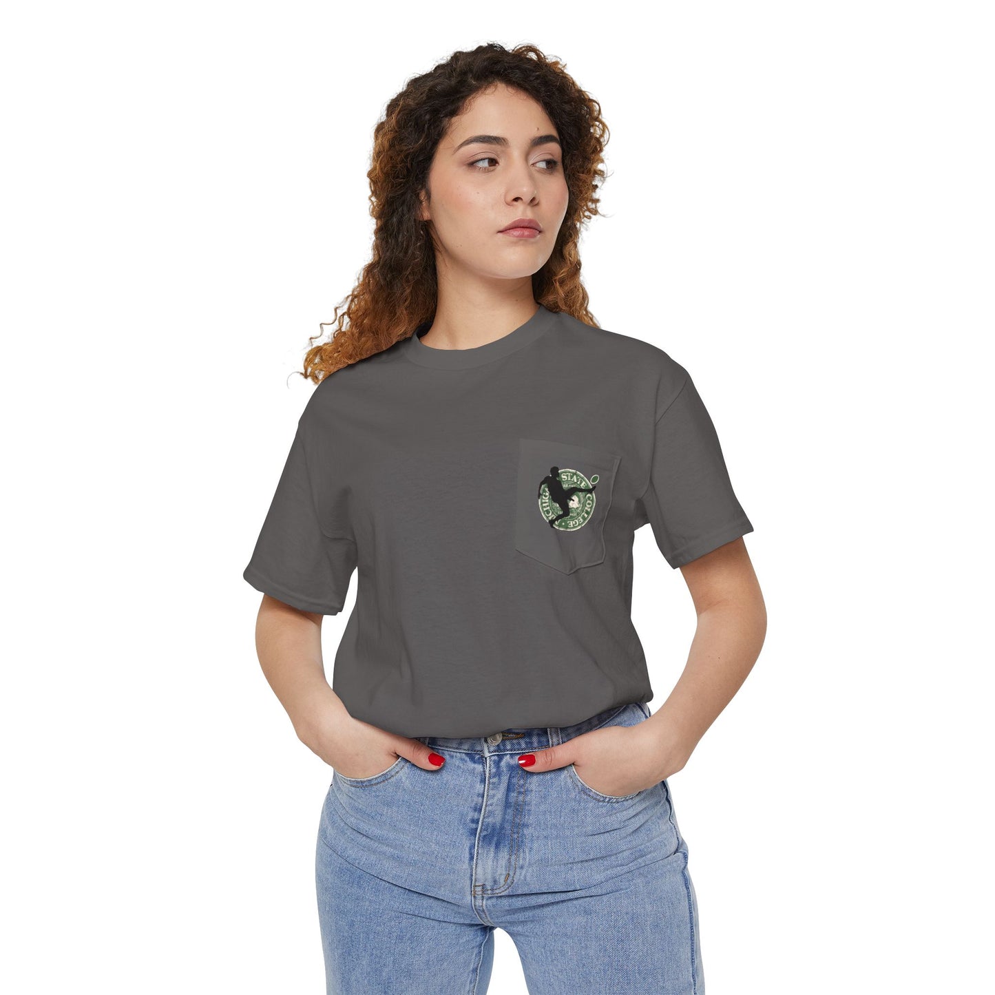 Michigan State Pocket Tee – Vintage Seal Edition