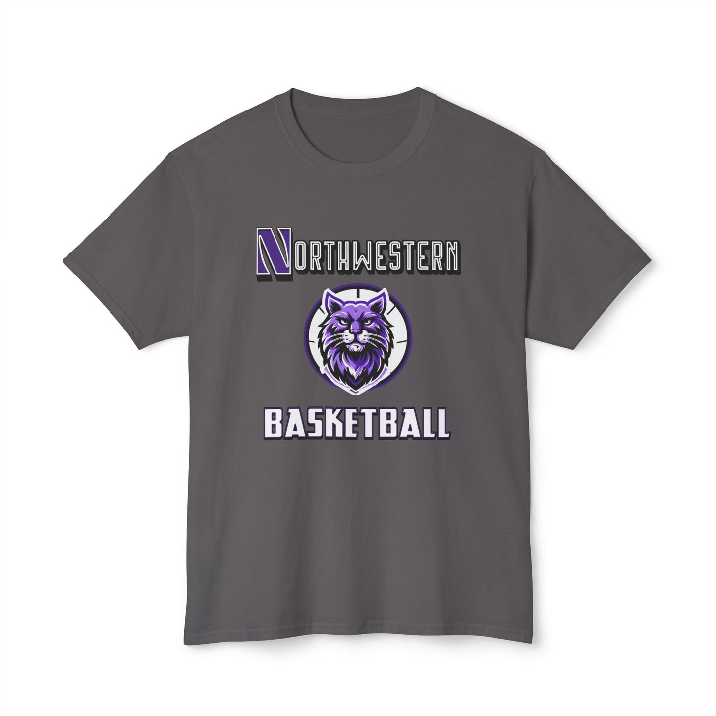 Northwestern Basketball Vintage Tee – Unisex HD Cotton Shirt | Game Day Apparel | Gift for Fans & Athletes
