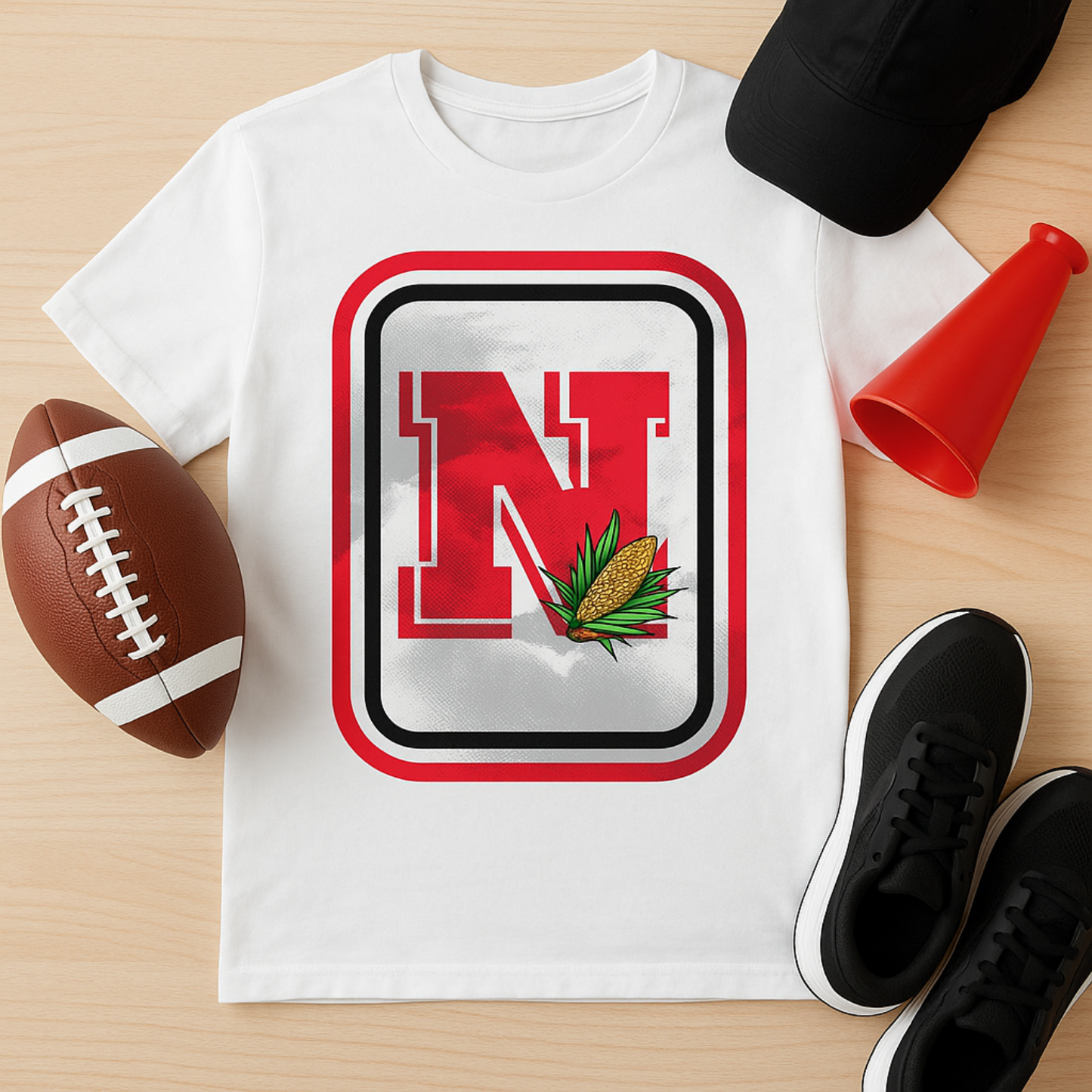 The Hall Pack Series: Nebraska Tailgate T-shirt
