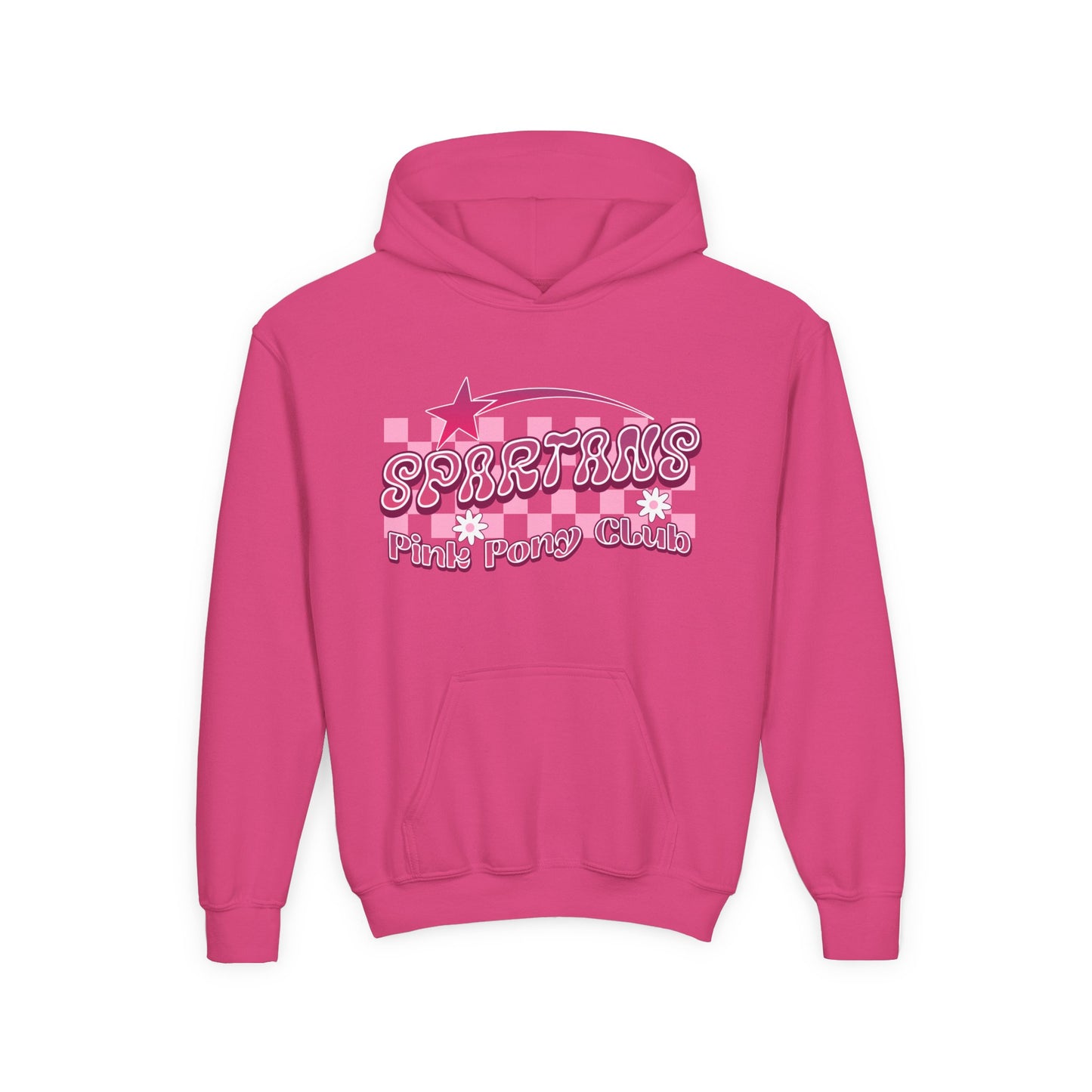 Spartans Pink Pony Club Youth Hoodie