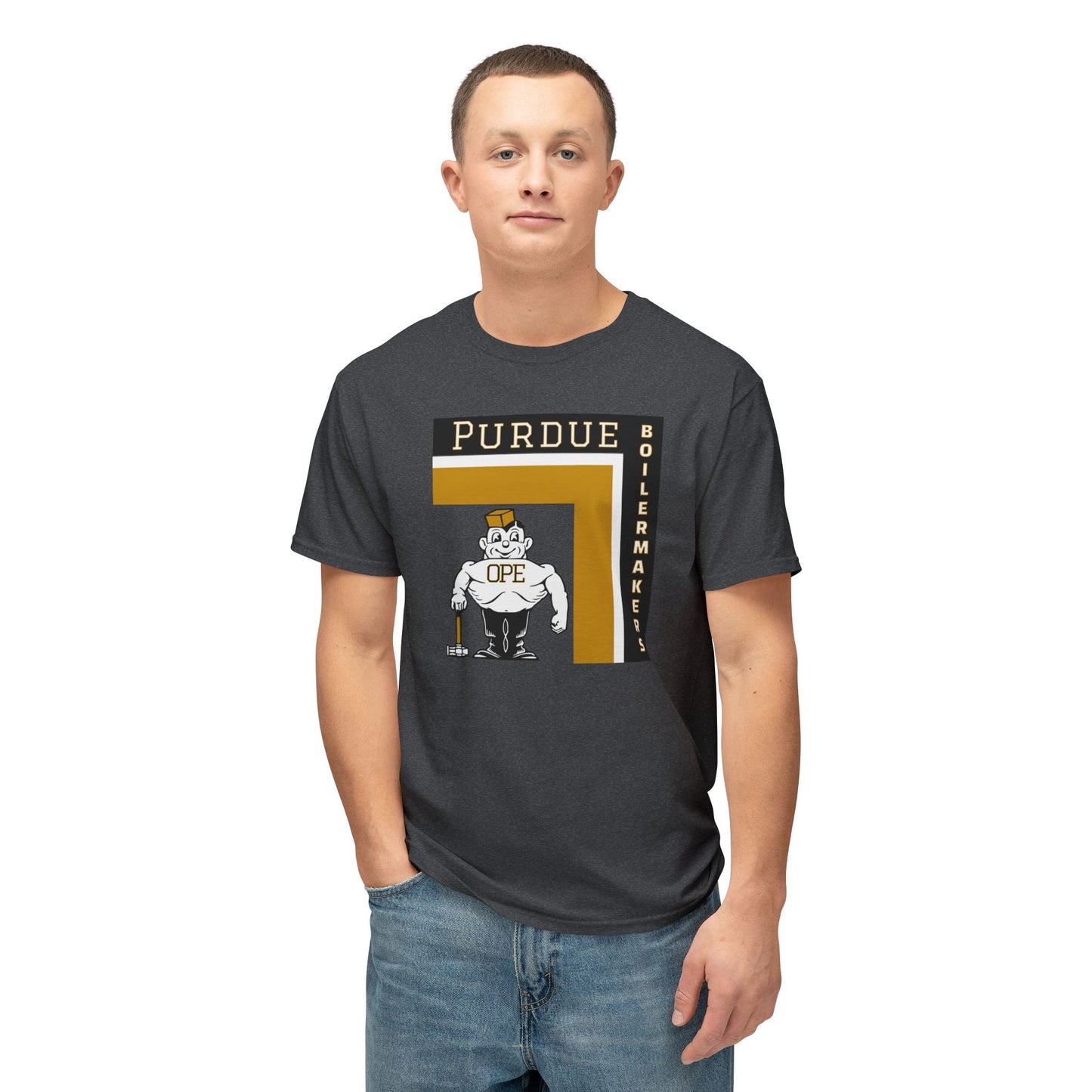 Purdue Boilermakers Vintage Mascot Tee – Program Throwback Edition