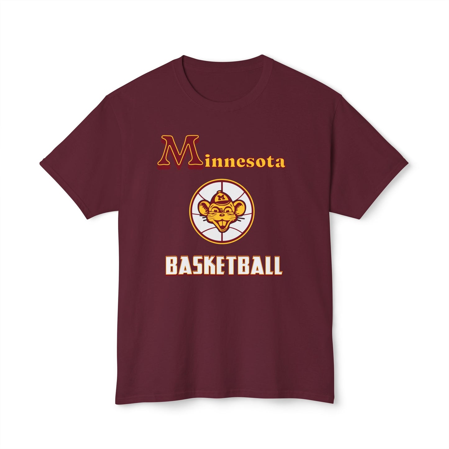 Minnesota Basketball Vintage Tee – Unisex HD Cotton Shirt | Game Day Apparel | Gift for Fans & Athletes