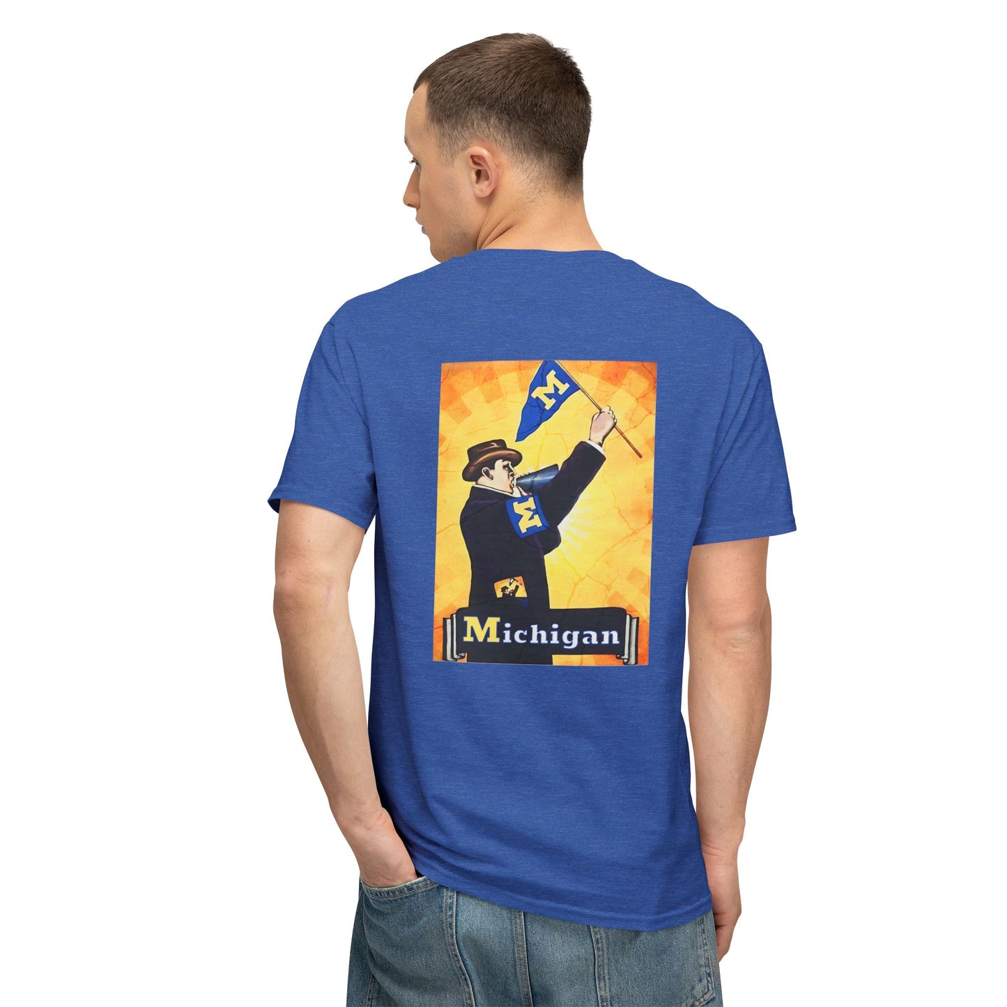 Michigan Flagman Pocket T-Shirt
