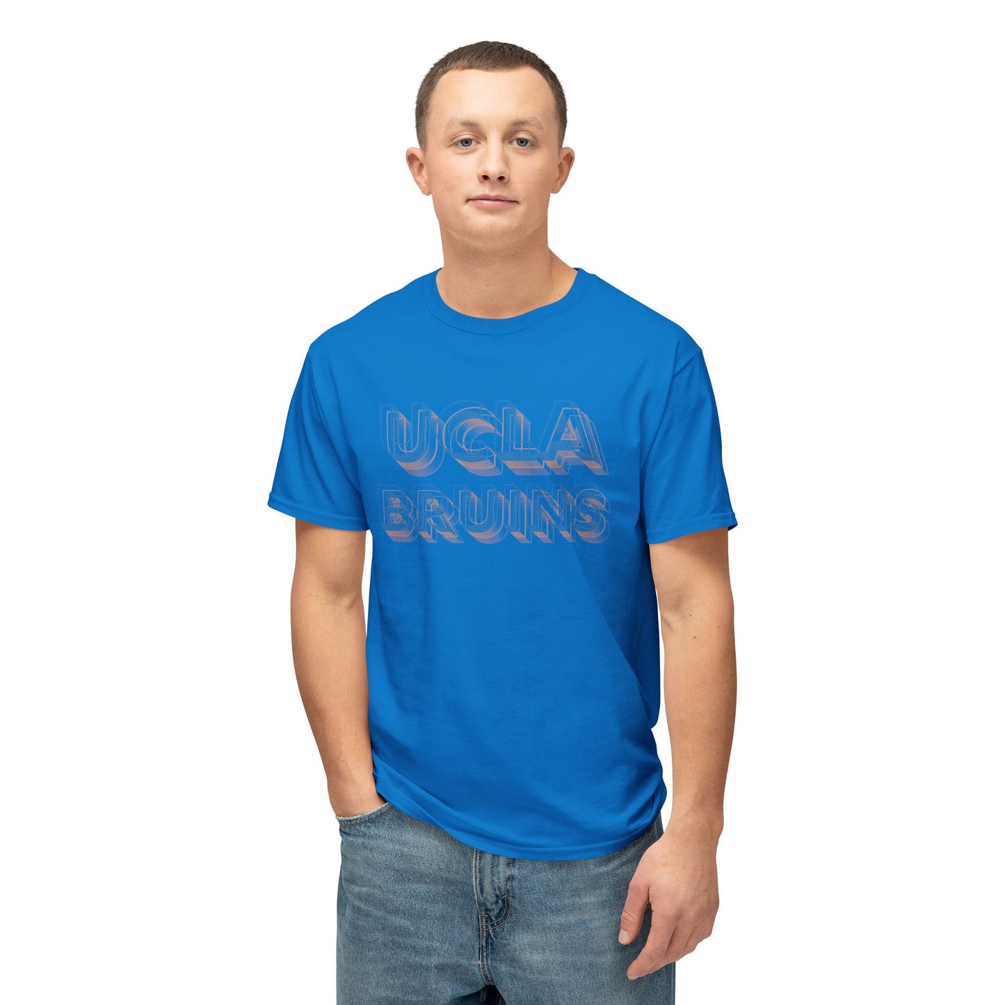 UCLA Bruins Stacked Tee – Westwood Haze Edition