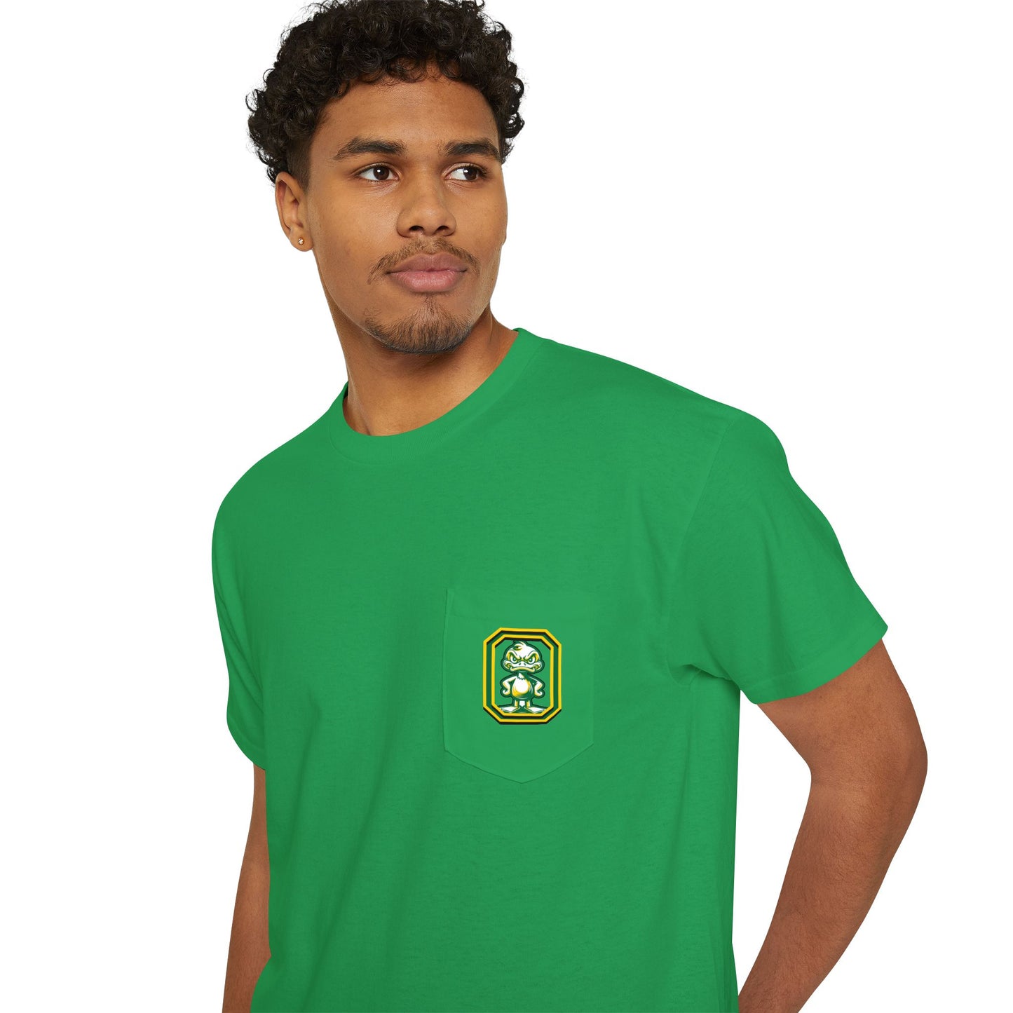 Oregon Unisex Heavy Cotton Pocket Tee - Casual Comfort, Everyday Wear, Gift for Friends, Relaxed Fit, Perfect for Any Occasion