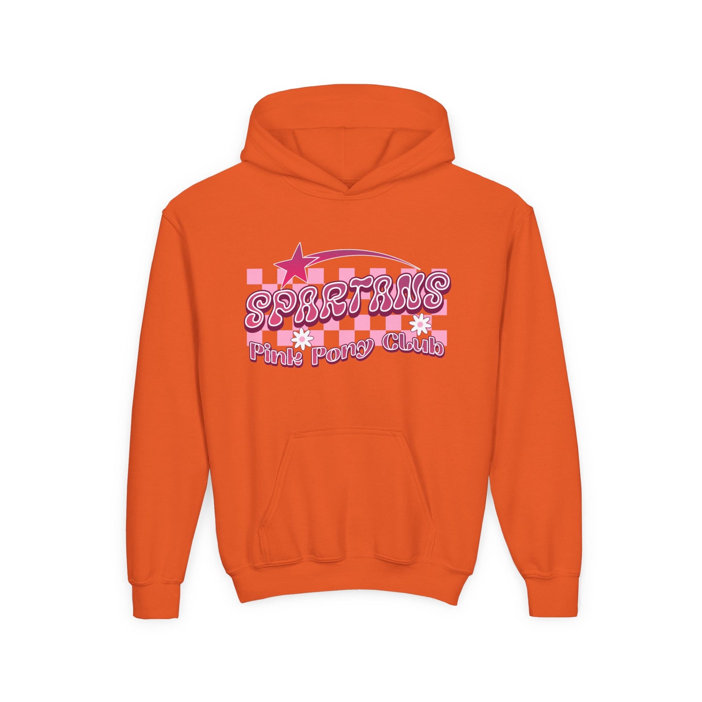 Spartans Pink Pony Club Youth Hoodie