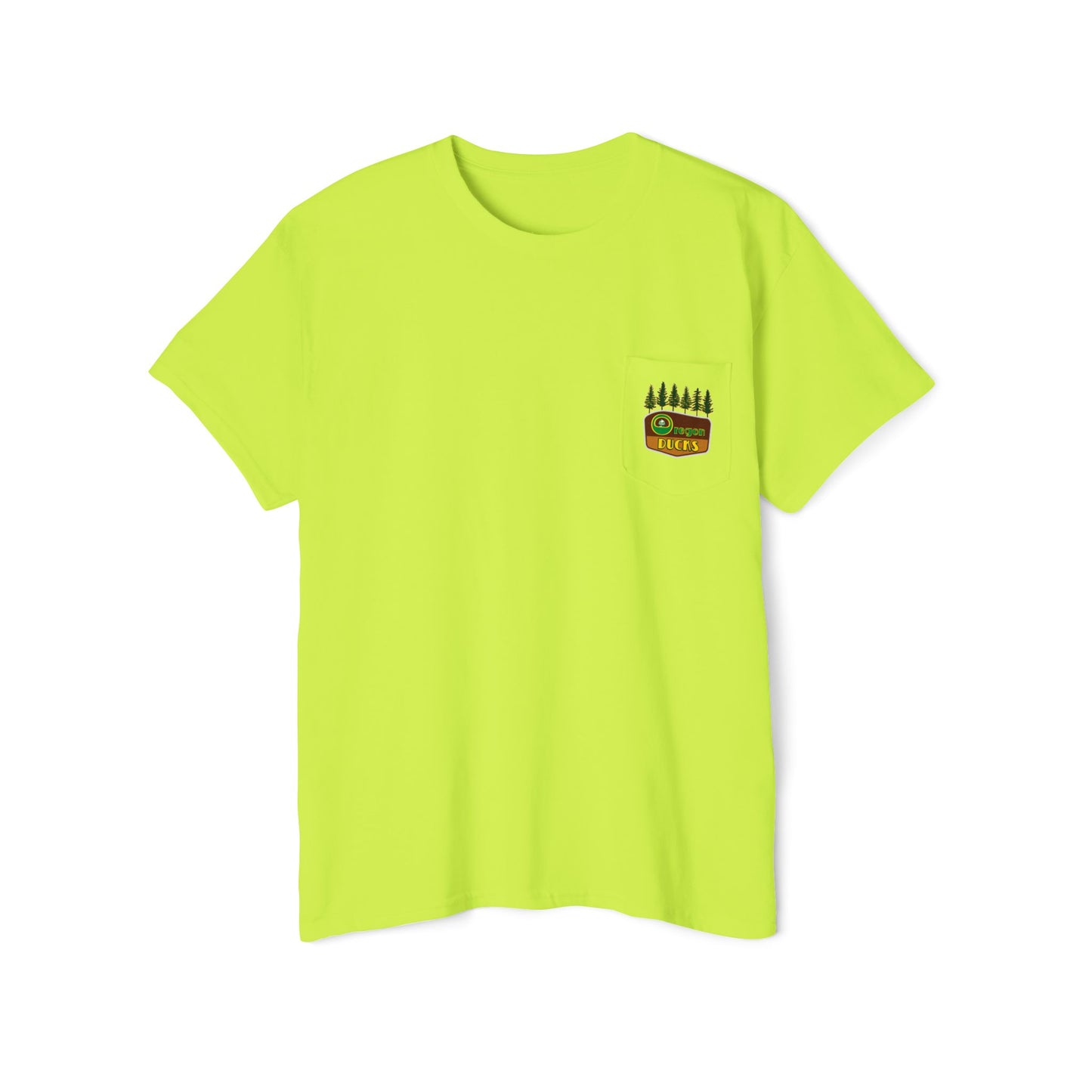 Oregon Ducks Pocket Tee – Forest Line Edition