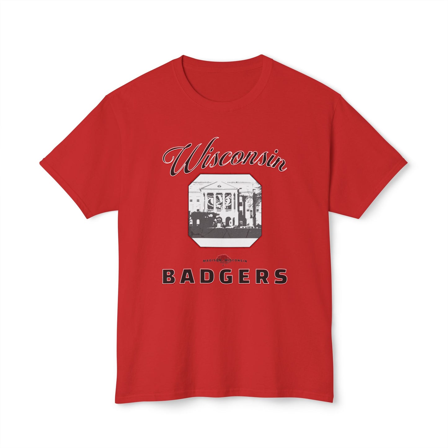 Wisconsin Badgers Campus View T-Shirt