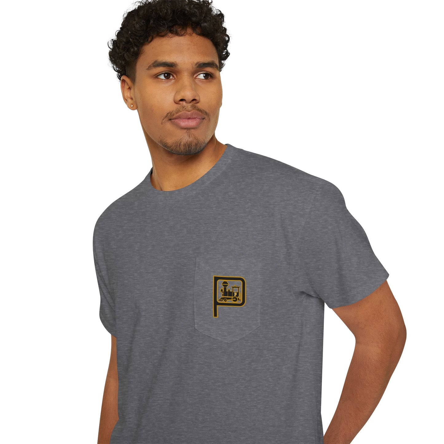 Purdue Pocket Tee – Classic Train "P" Edition