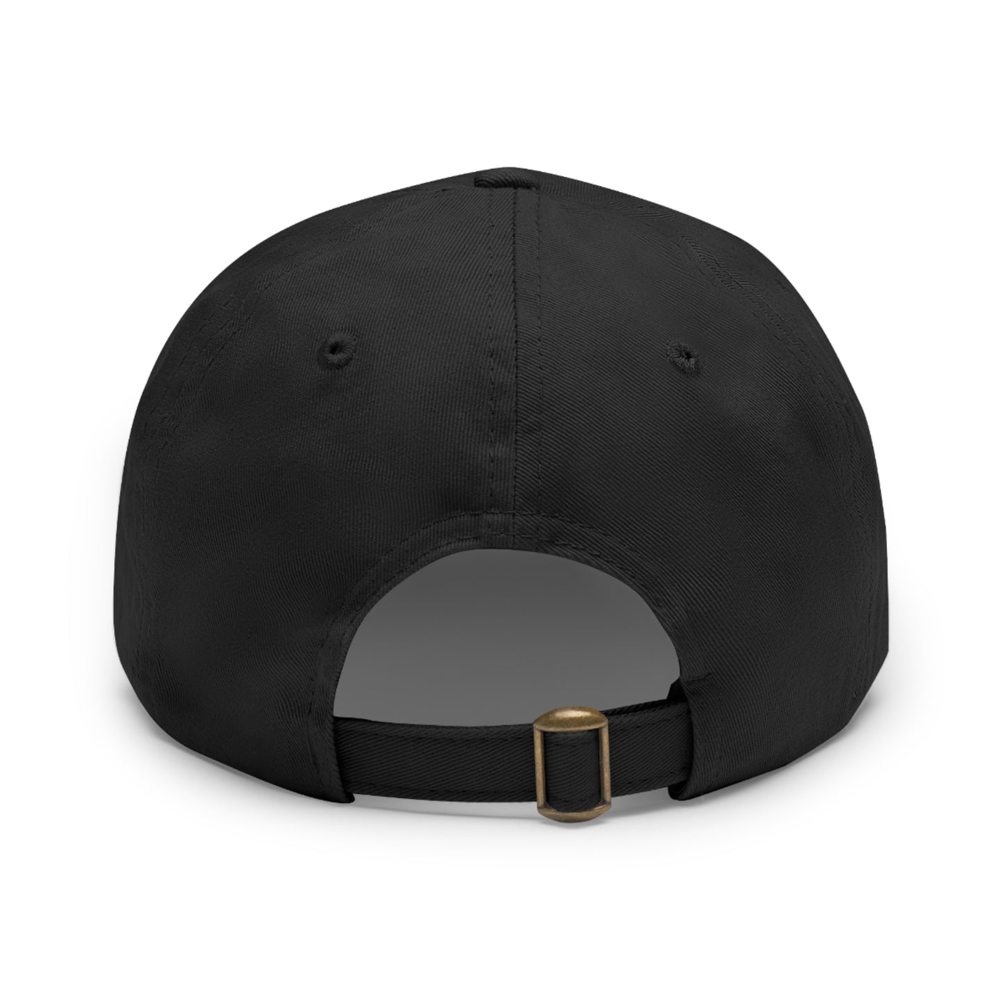 Slime Dad Hat with Leather Patch (Rectangle)