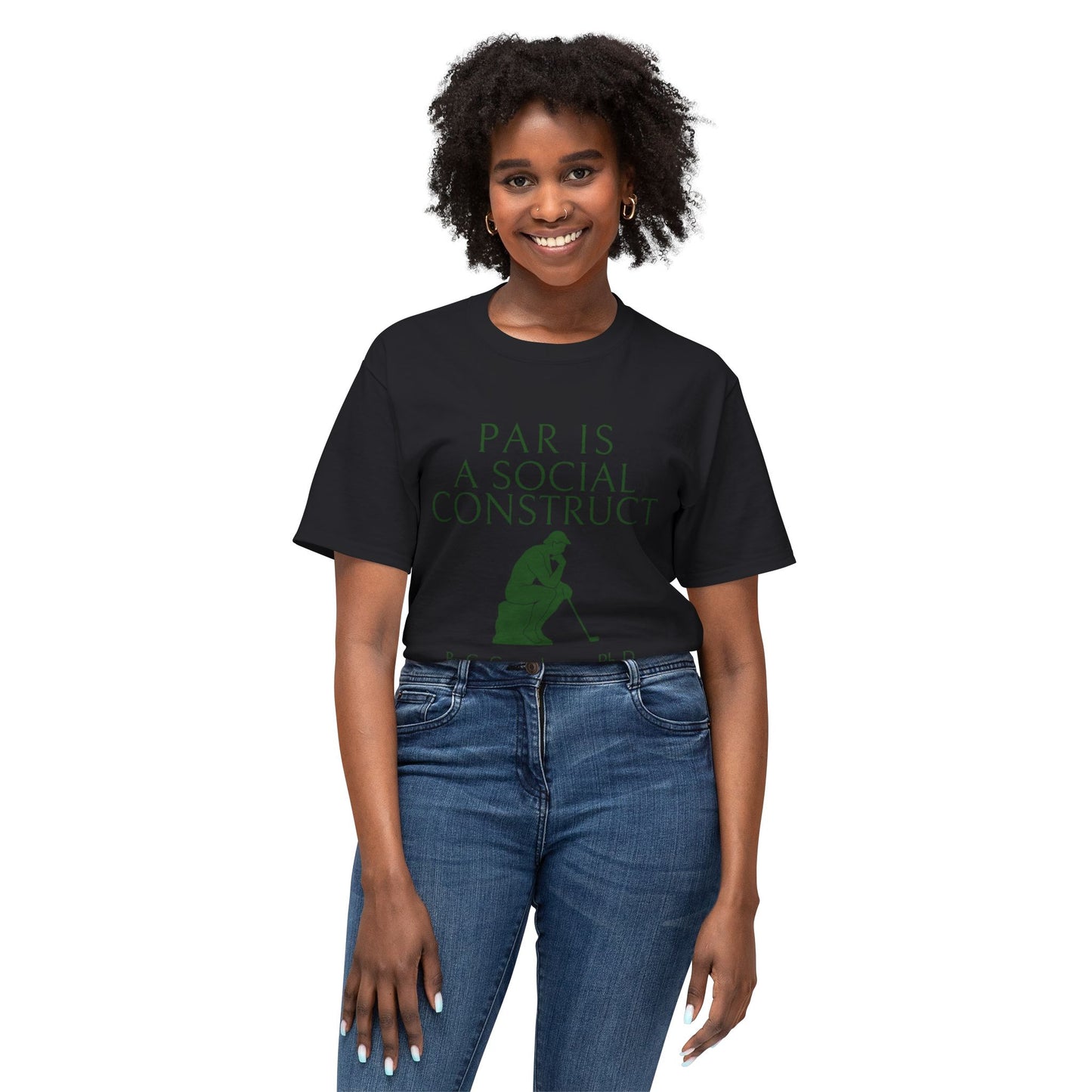 Par Is a Social Construct T-Shirt – By G. Greenskeeper, Ph.D.
