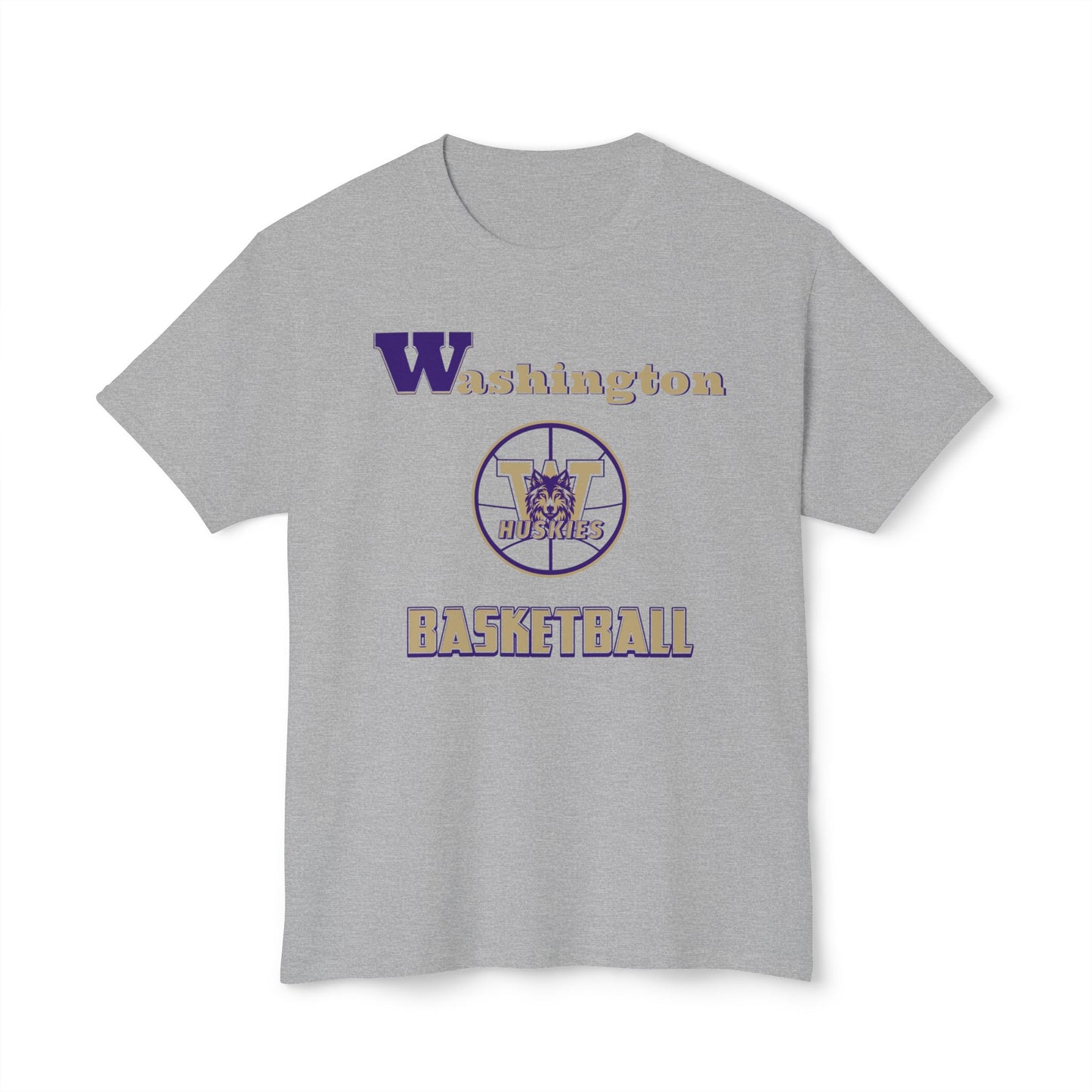 Washington Basketball Vintage Tee – Unisex HD Cotton Shirt | Game Day Apparel | Gift for Fans & Athletes