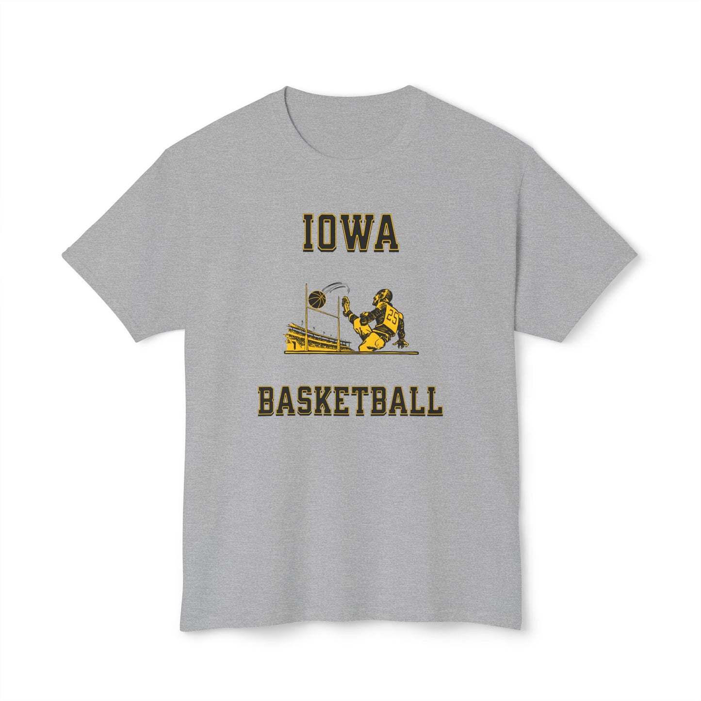 Iowa "Punts" Basketball Vintage Tee – Unisex HD Cotton Shirt | Game Day Apparel | Gift for Fans & Athletes