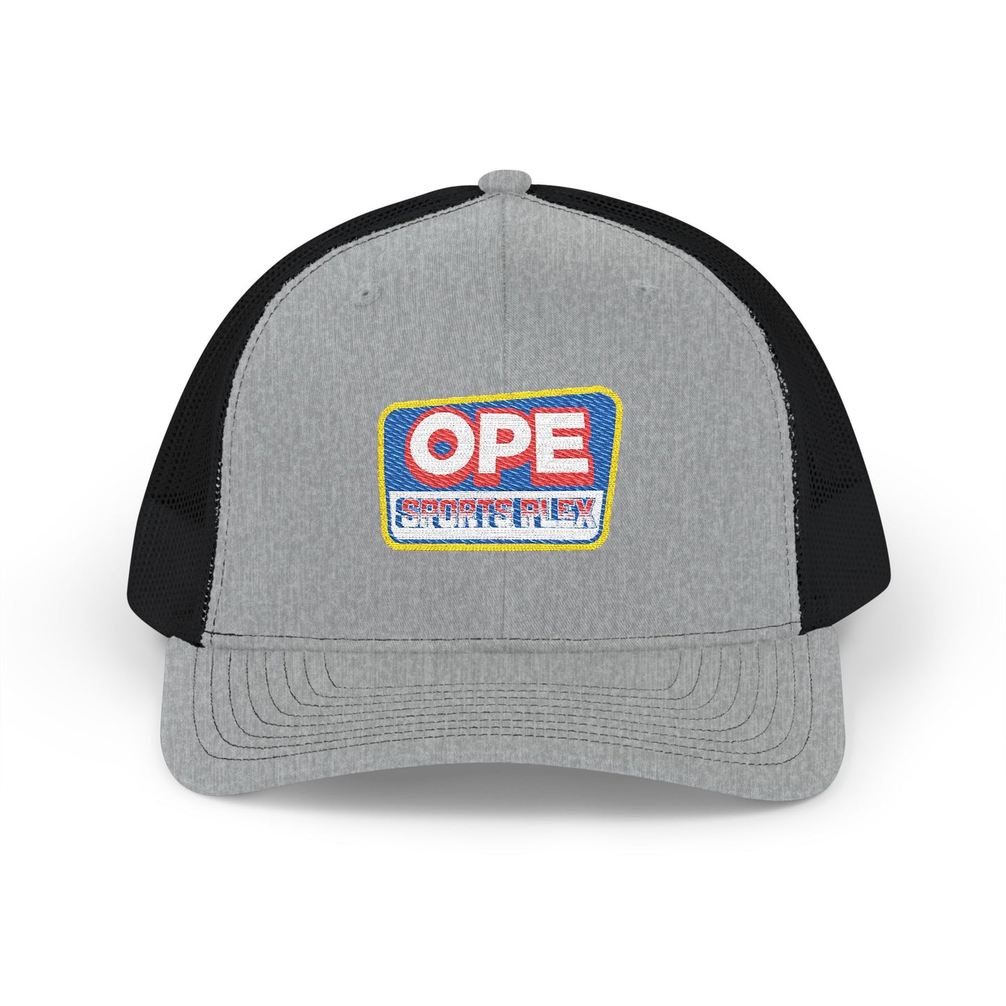 OPE Sports Plex Official Retro Patch Snapback Trucker Cap