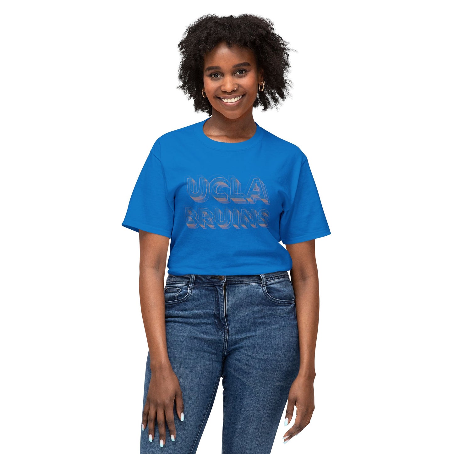 UCLA Bruins Stacked Tee – Westwood Haze Edition