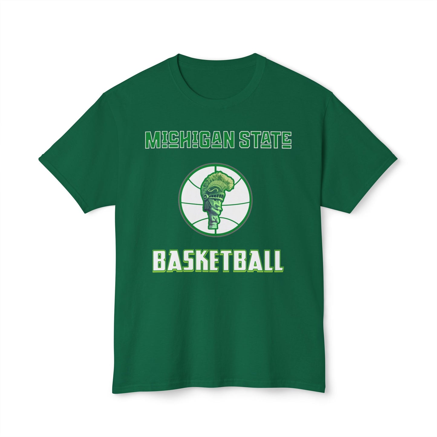 Michigan State Basketball Vintage Tee – Unisex HD Cotton Shirt | Game Day Apparel | Gift for Fans & Athletes